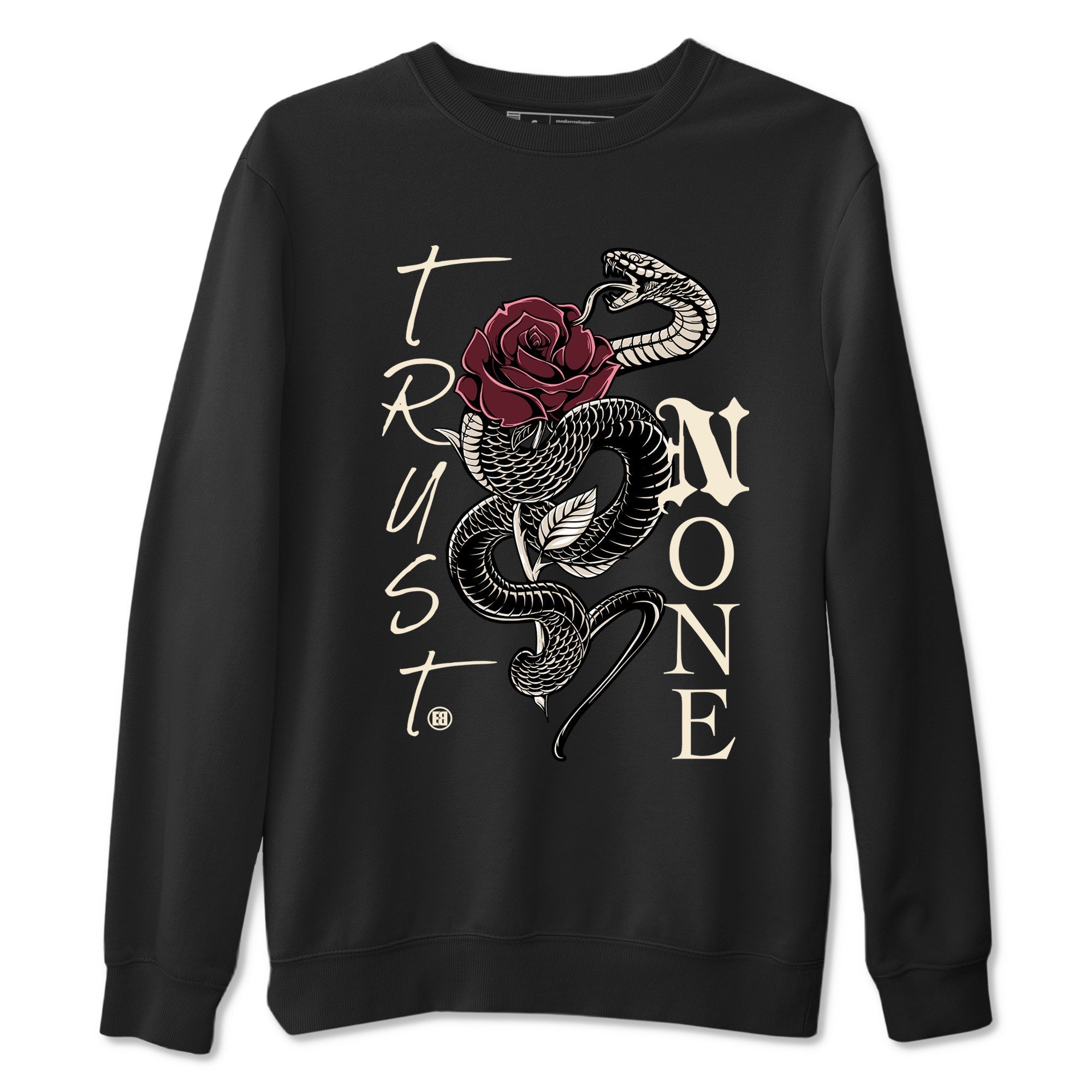 Trust None snkmatch Tees - Air Jordan 4 A Ma Maniere x Fossil Stone