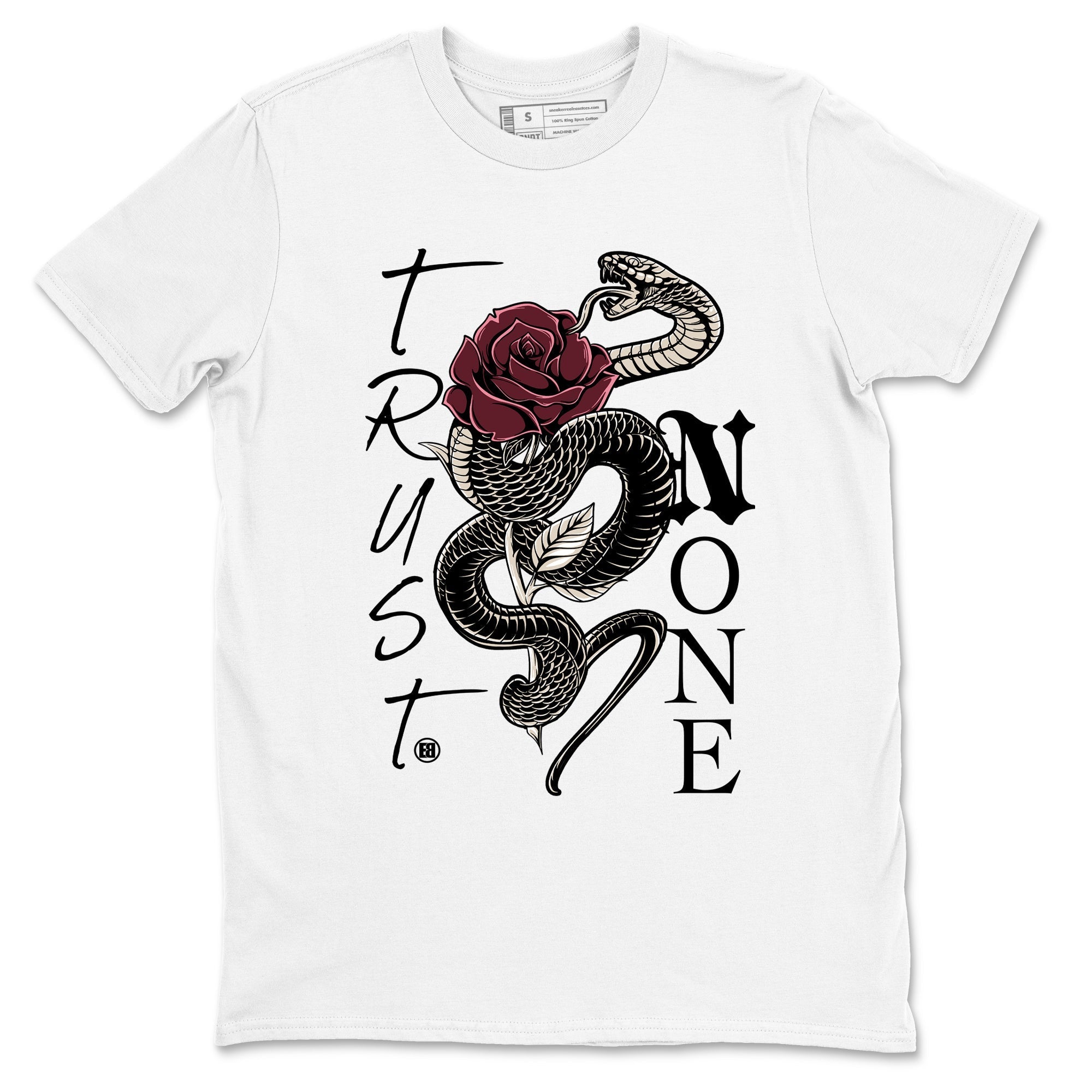 Trust None snkmatch Tees - Air Jordan 4 A Ma Maniere x Fossil Stone