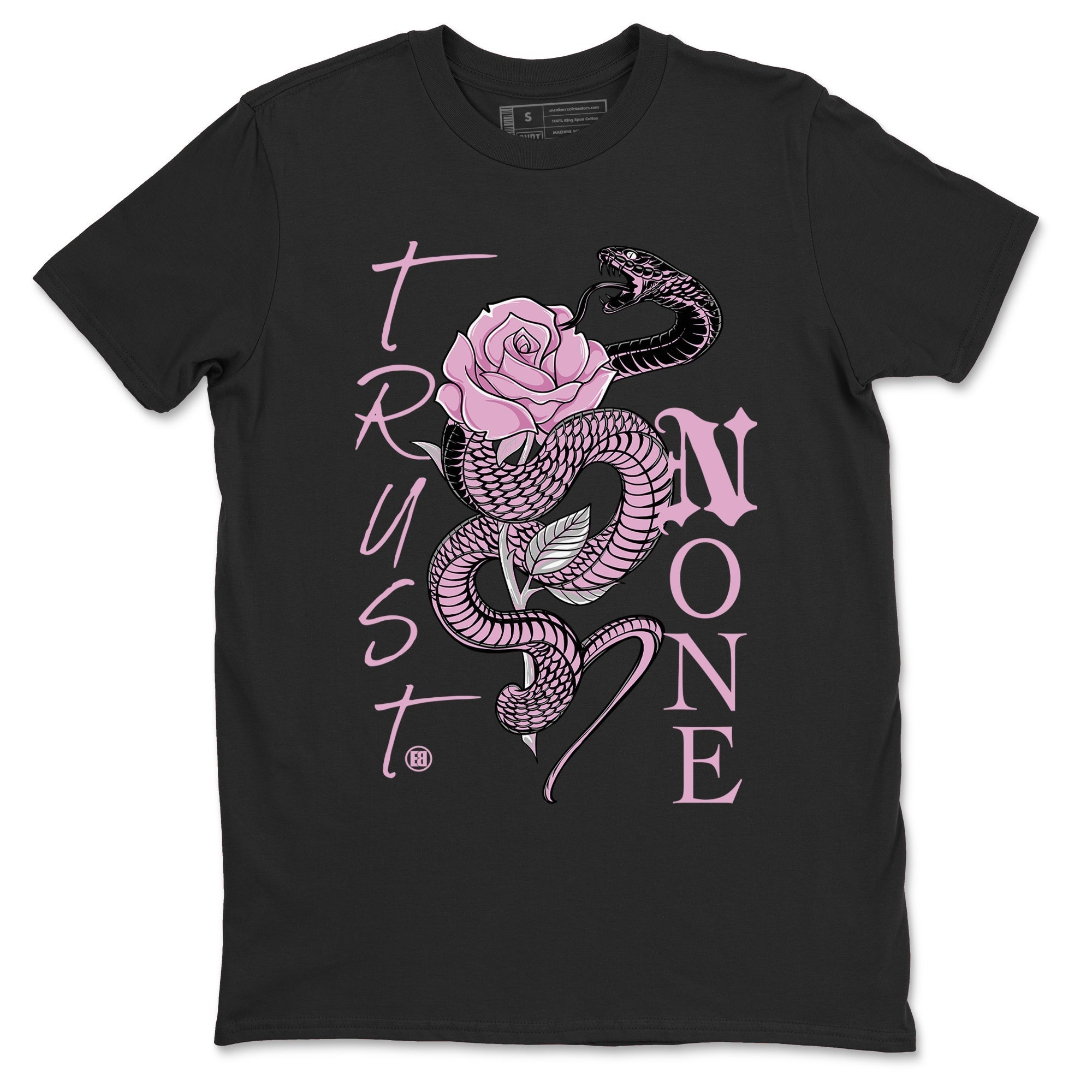 Trust None snkmatch Tees - Air Jordan 4 Orchid