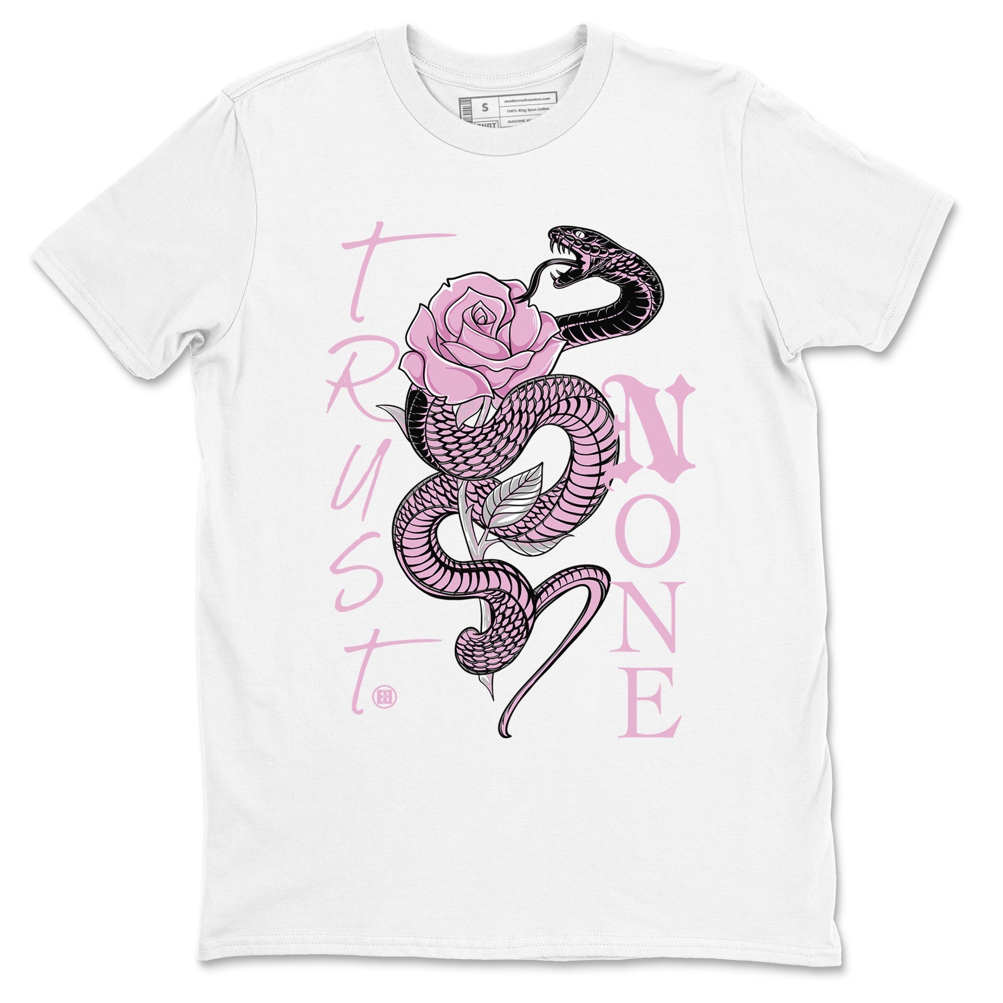 Trust None snkmatch Tees - Air Jordan 4 Orchid