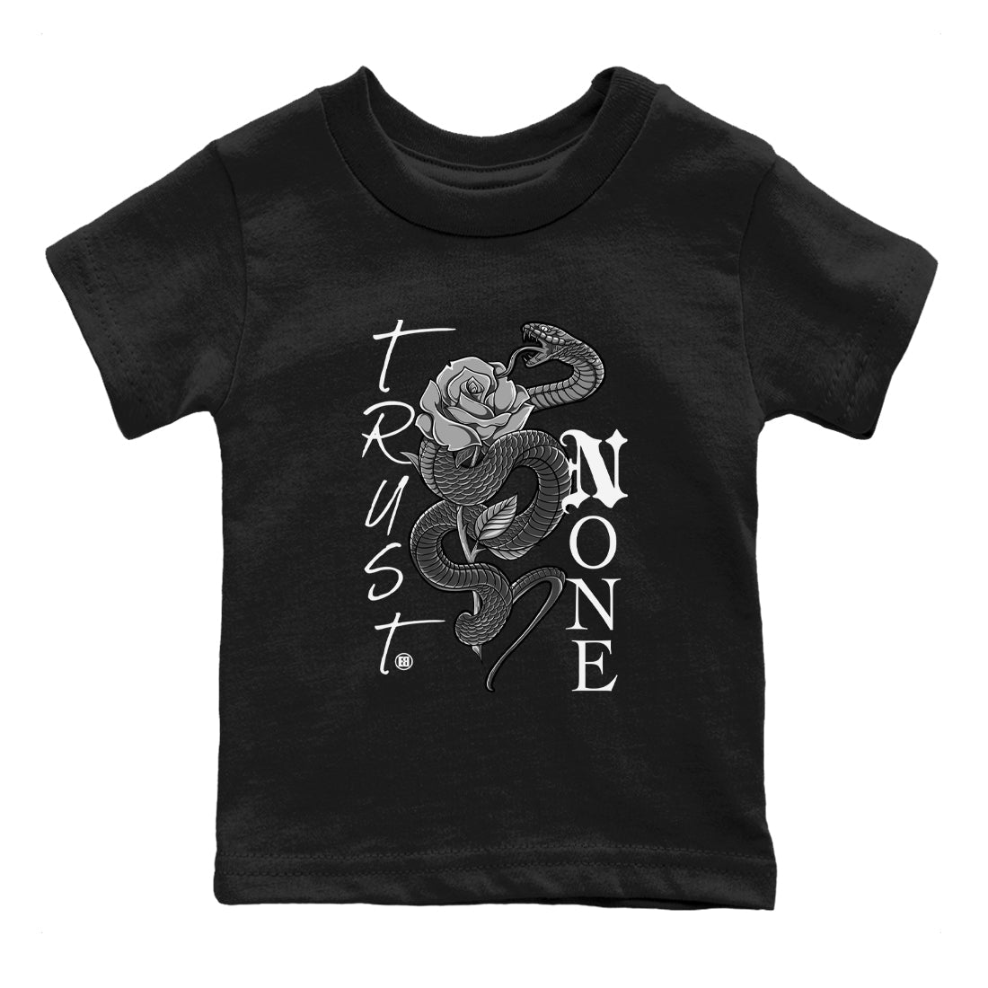 Trust None snkmatch Tees Kids - Air Jordan 4 Wet Cement