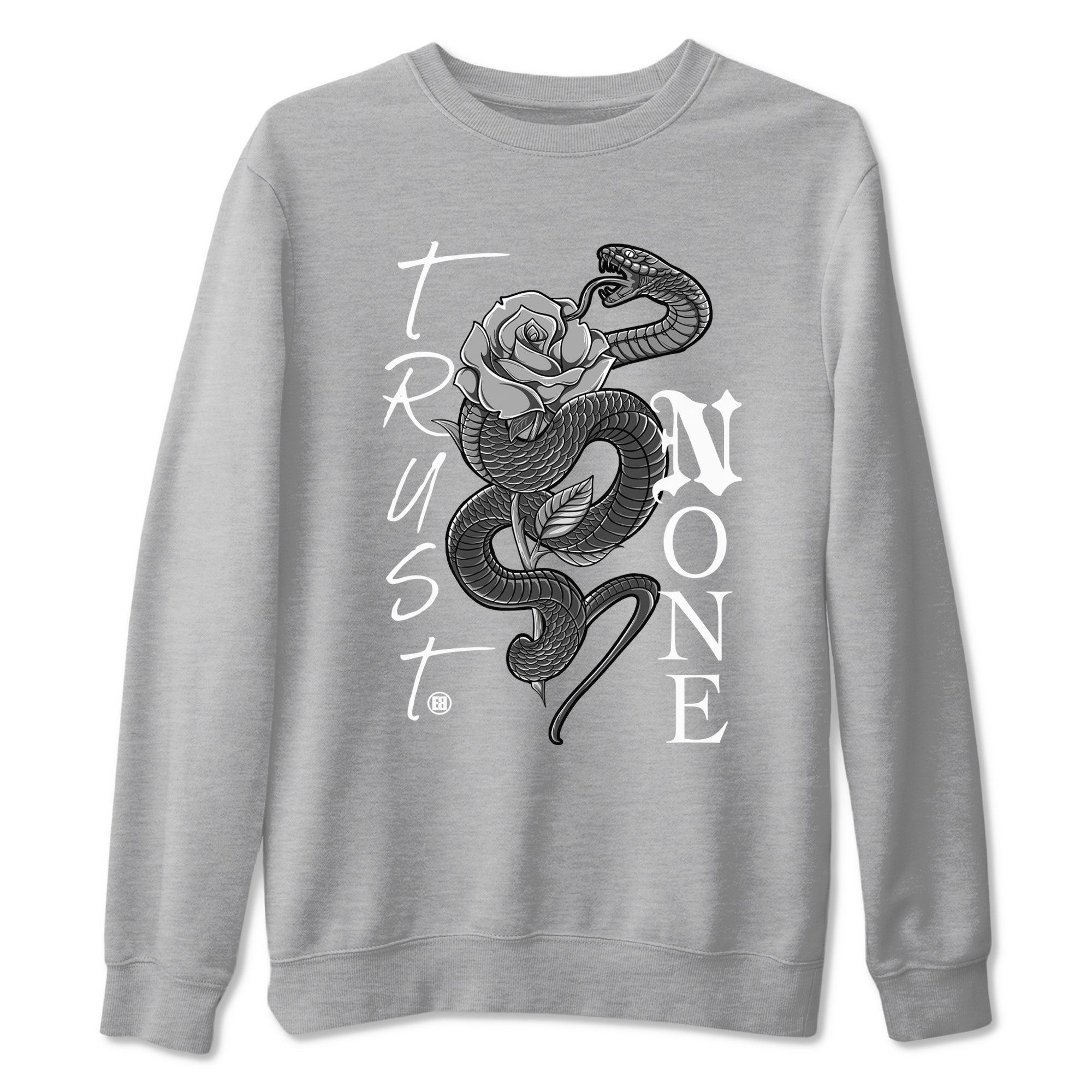 Trust None snkmatch Tees - Air Jordan 4 Wet Cement