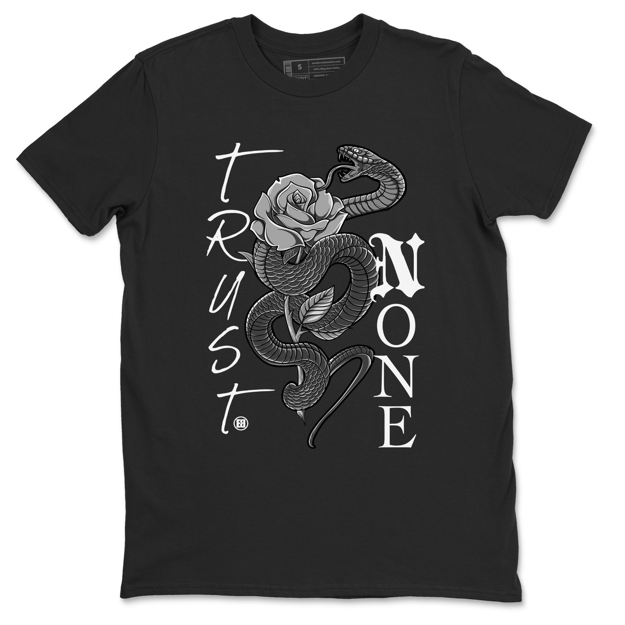 Trust None snkmatch Tees - Air Jordan 4 Wet Cement