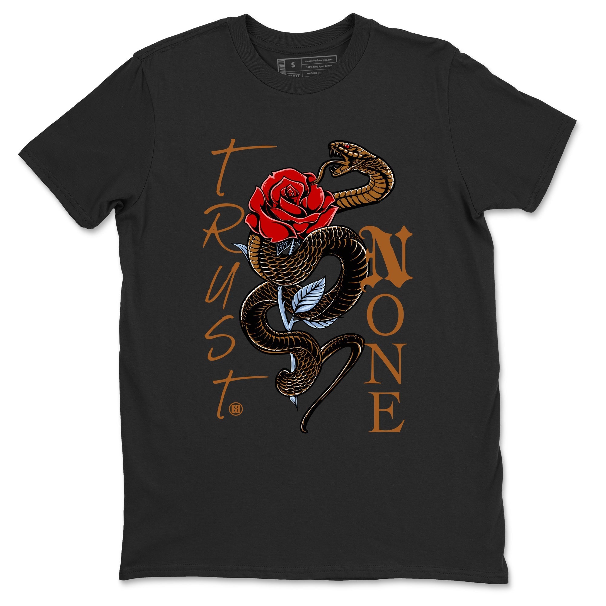 Trust None snkmatch Tees - Air Jordan 5 Archaeo Brown