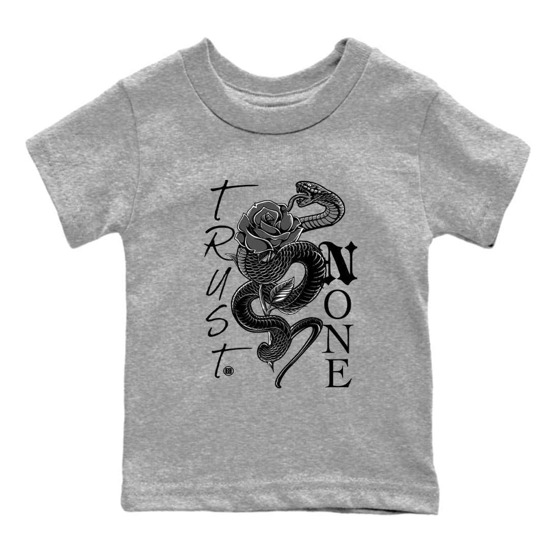 Trust None snkmatch Tees Kids - Air Jordan 5 Black Cat