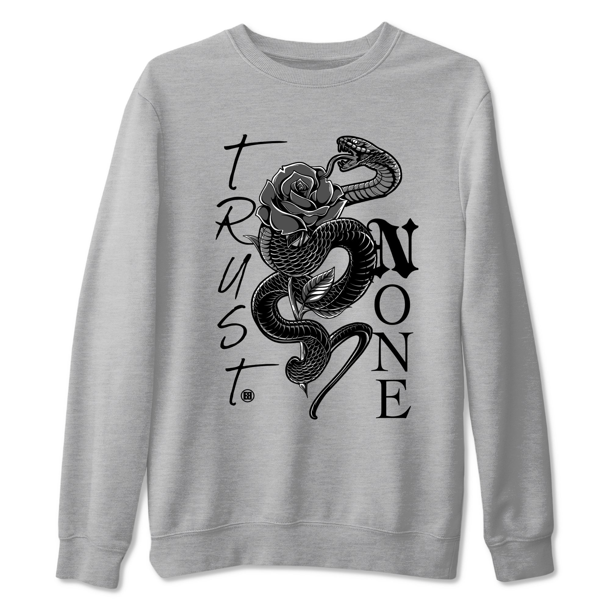 Trust None snkmatch Tees - Air Jordan 5 Black Cat