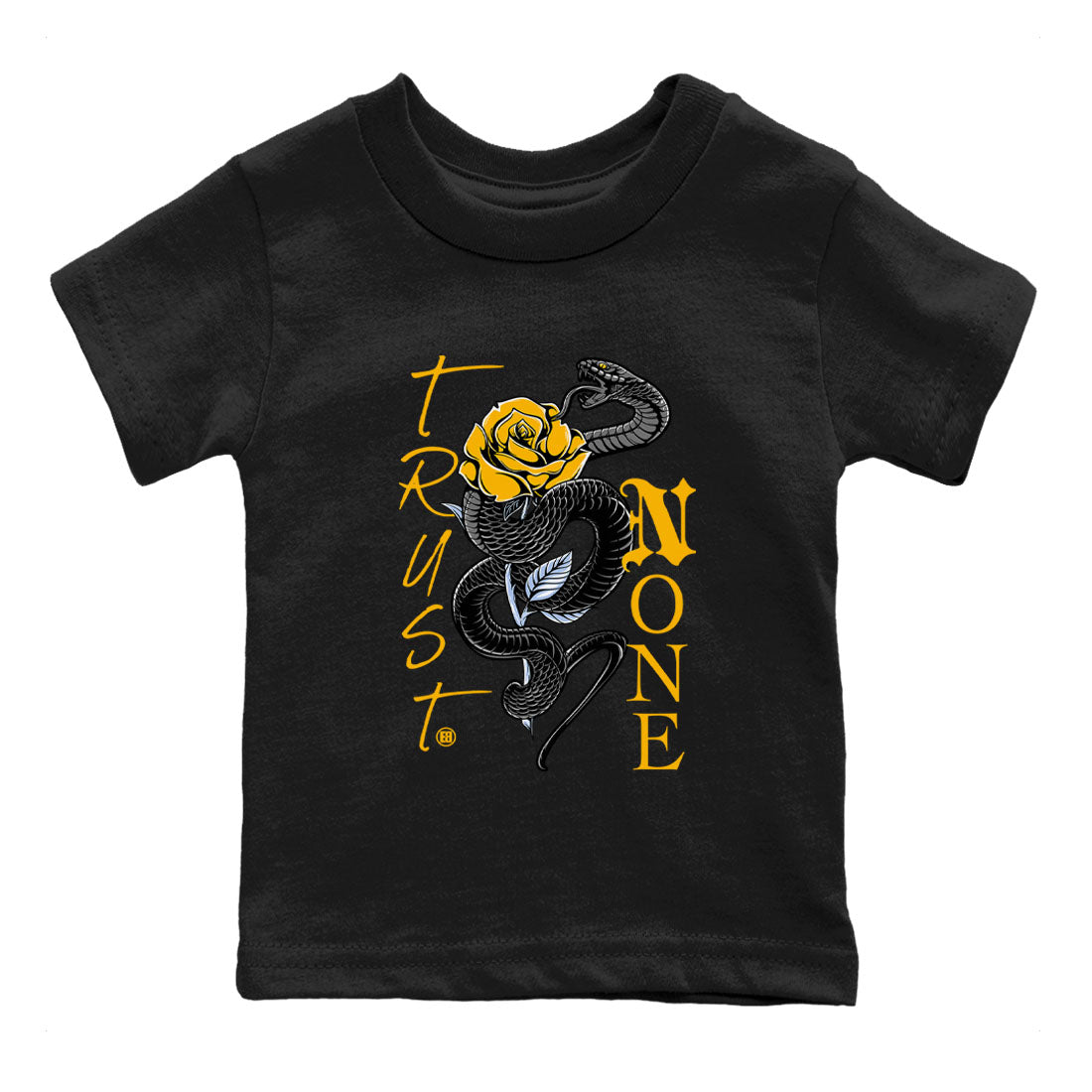 Trust None snkmatch Tees Kids - Air Jordan 6 Yellow Ochre