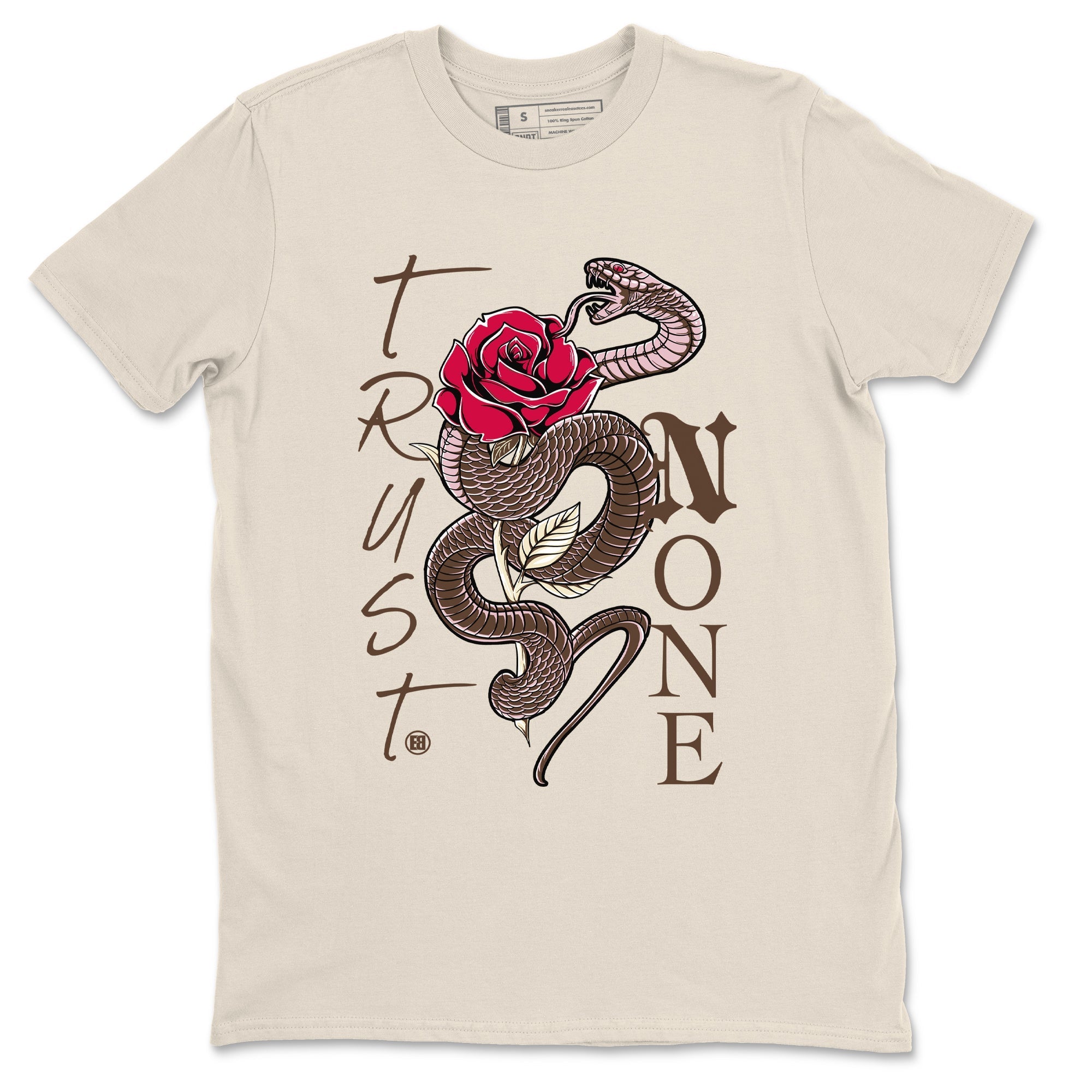 Trust None snkmatch Tees - Dunk Cacao Wow And Pink Foam