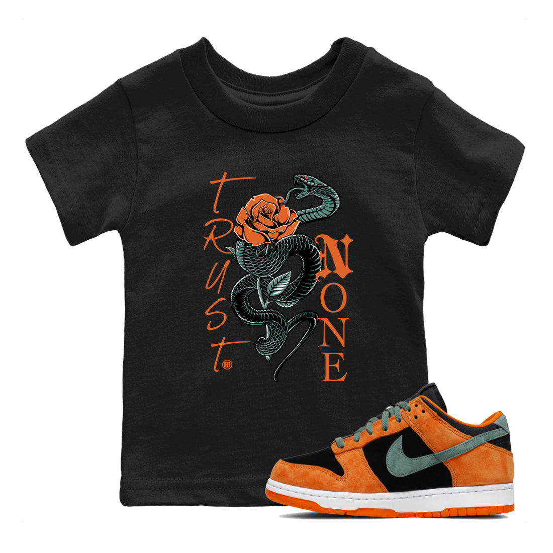 Trust None snkmatch Tees Kids - Dunk Ceramic
