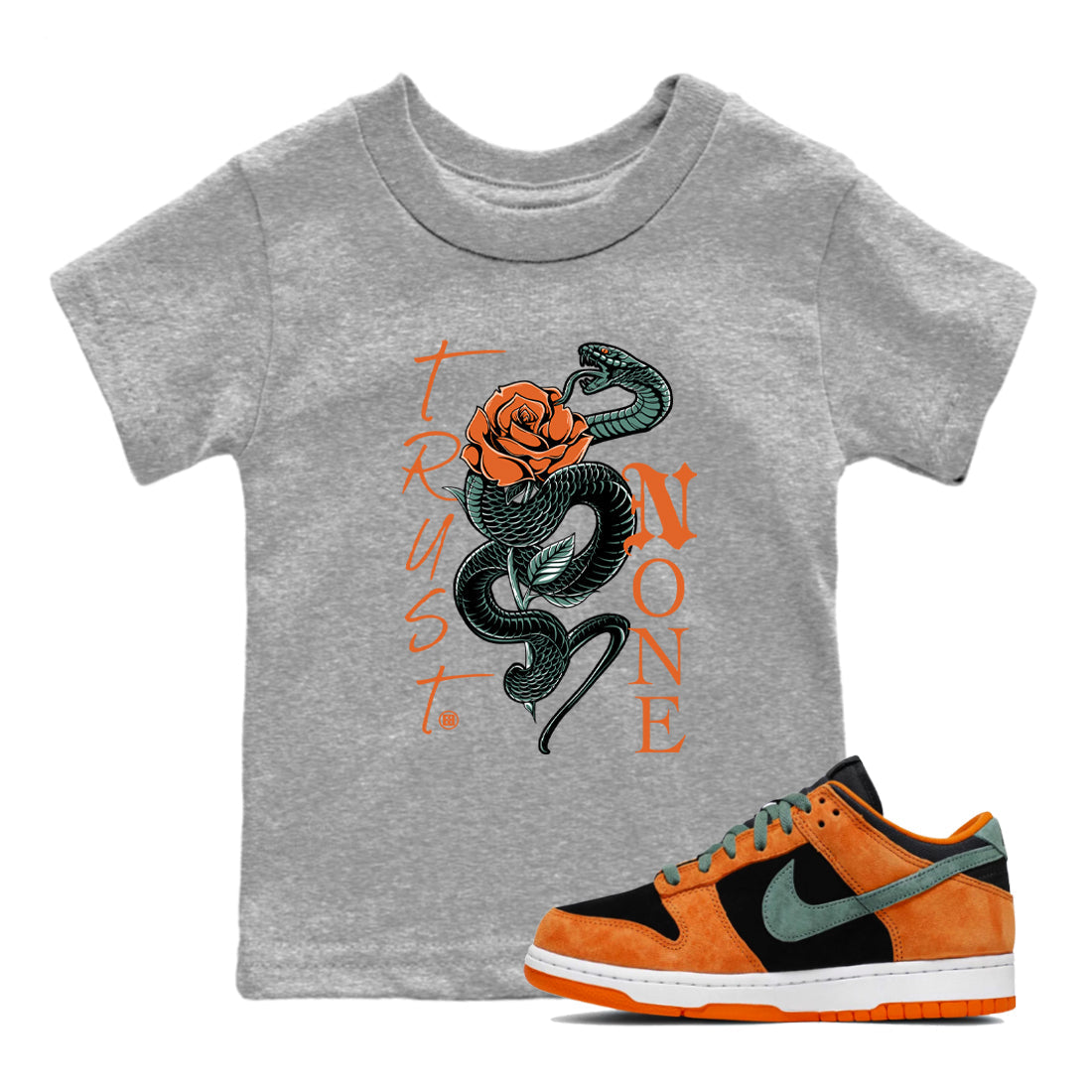 Trust None snkmatch Tees Kids - Dunk Ceramic