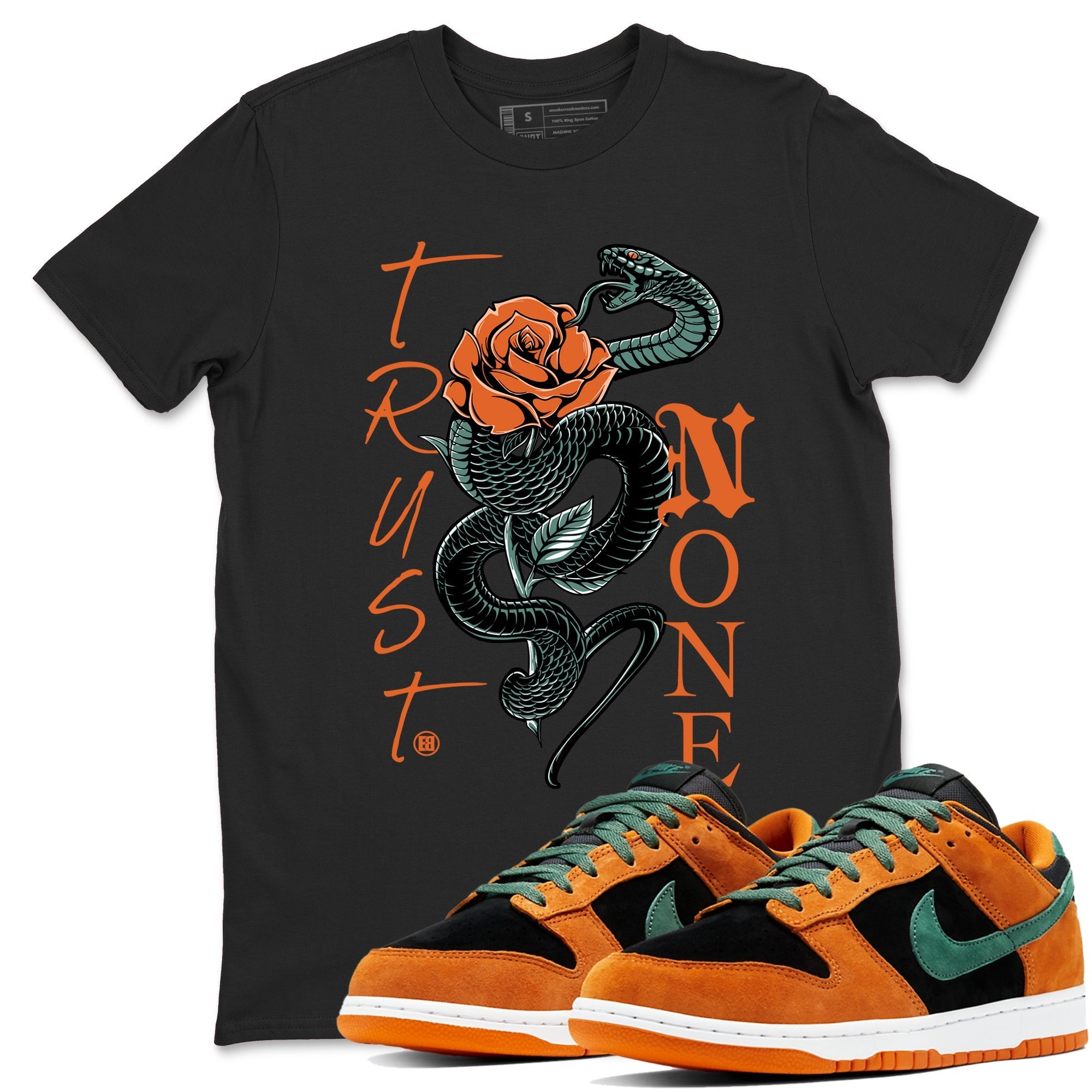 Trust None snkmatch Tees - Dunk Ceramic