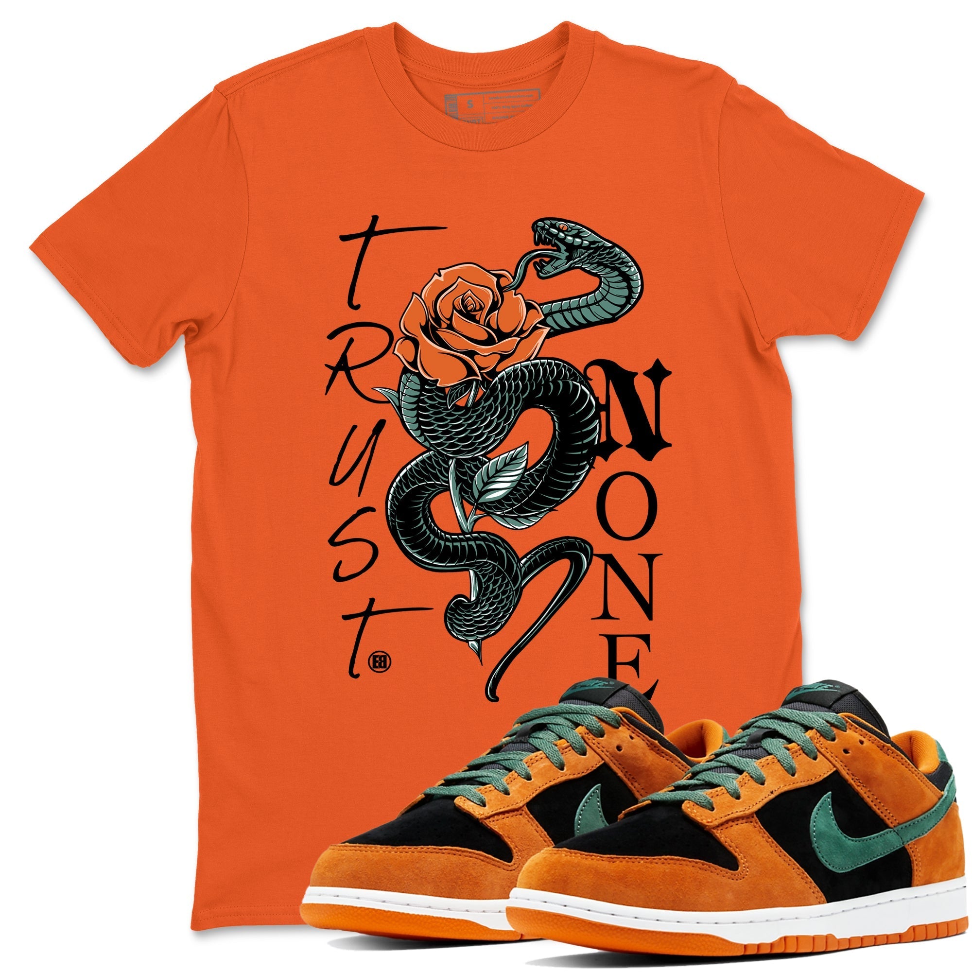 Trust None snkmatch Tees - Dunk Ceramic