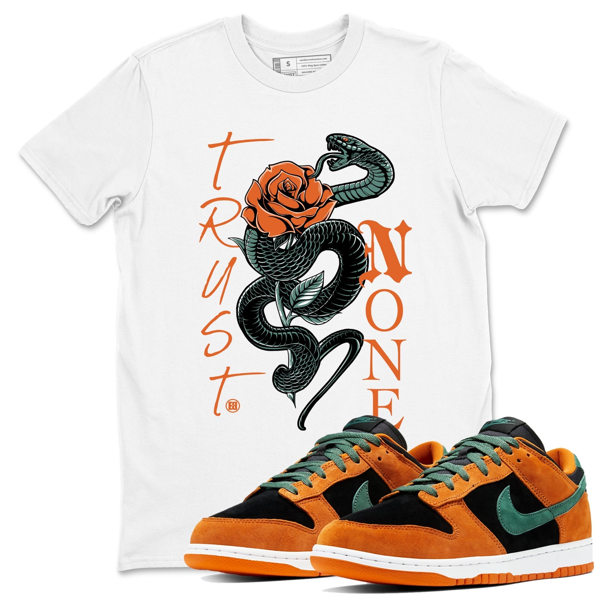 Trust None snkmatch Tees - Dunk Ceramic