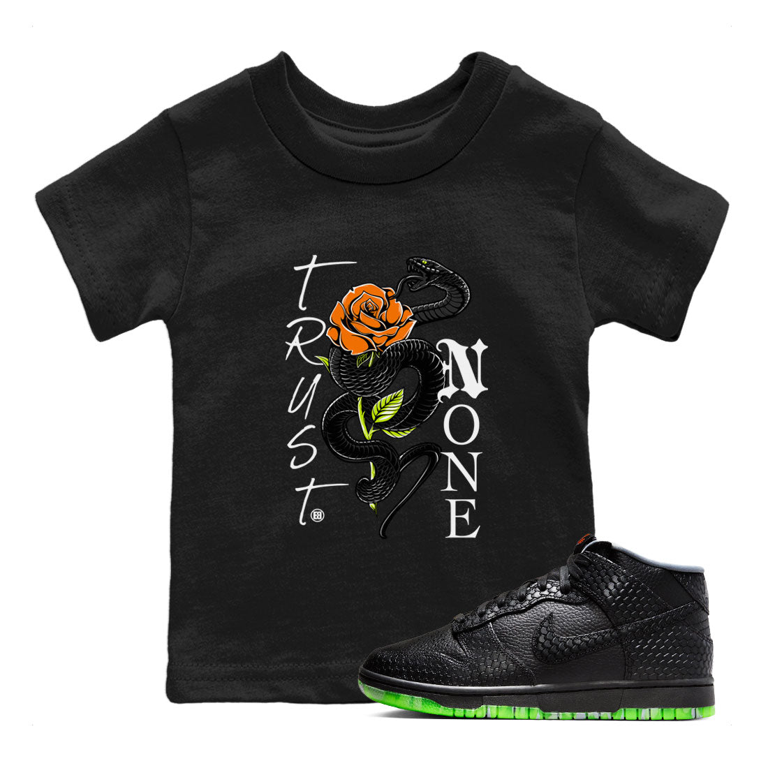 Trust None snkmatch Tee Kids - Dunk Halloween