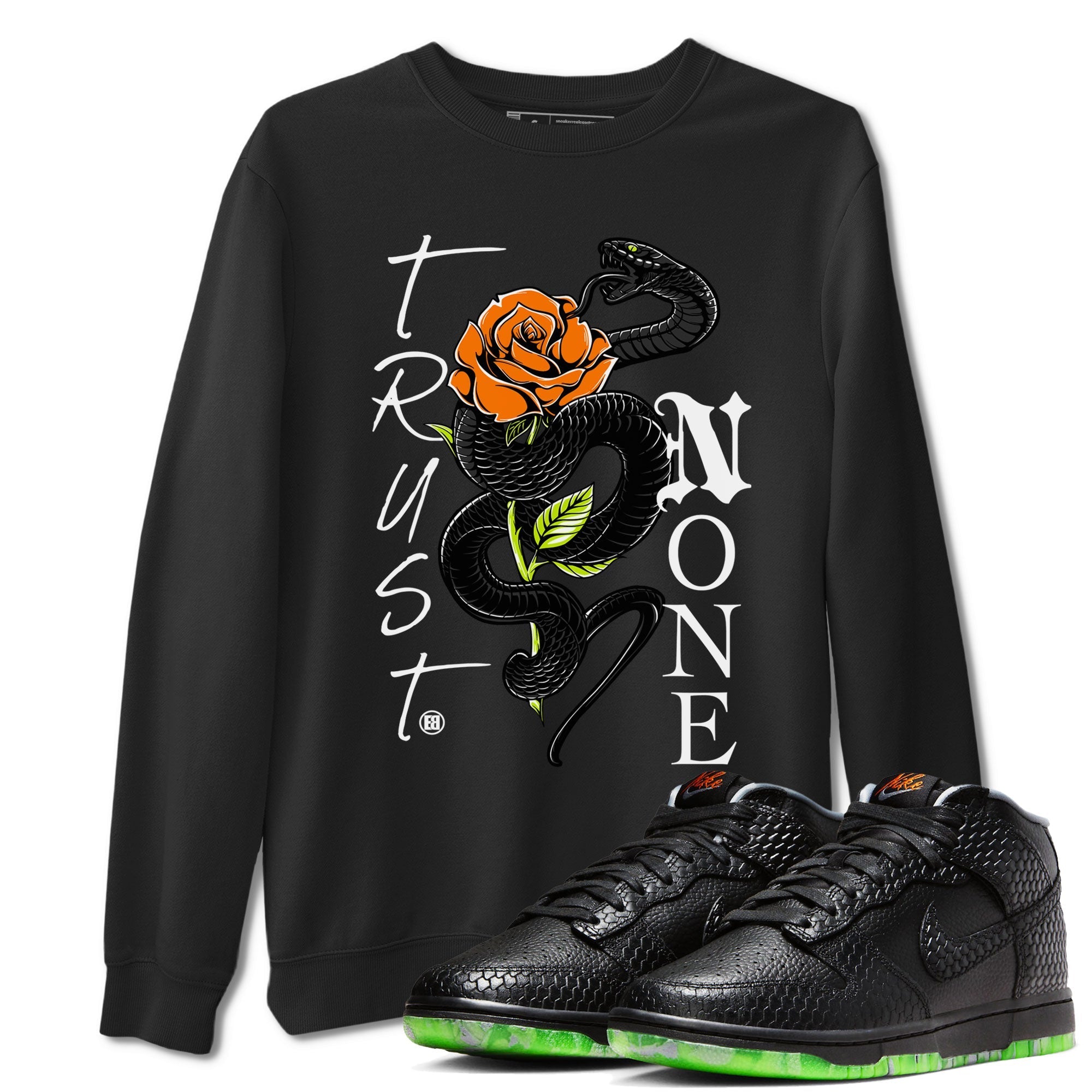Trust None snkmatch Tee - Dunk Halloween