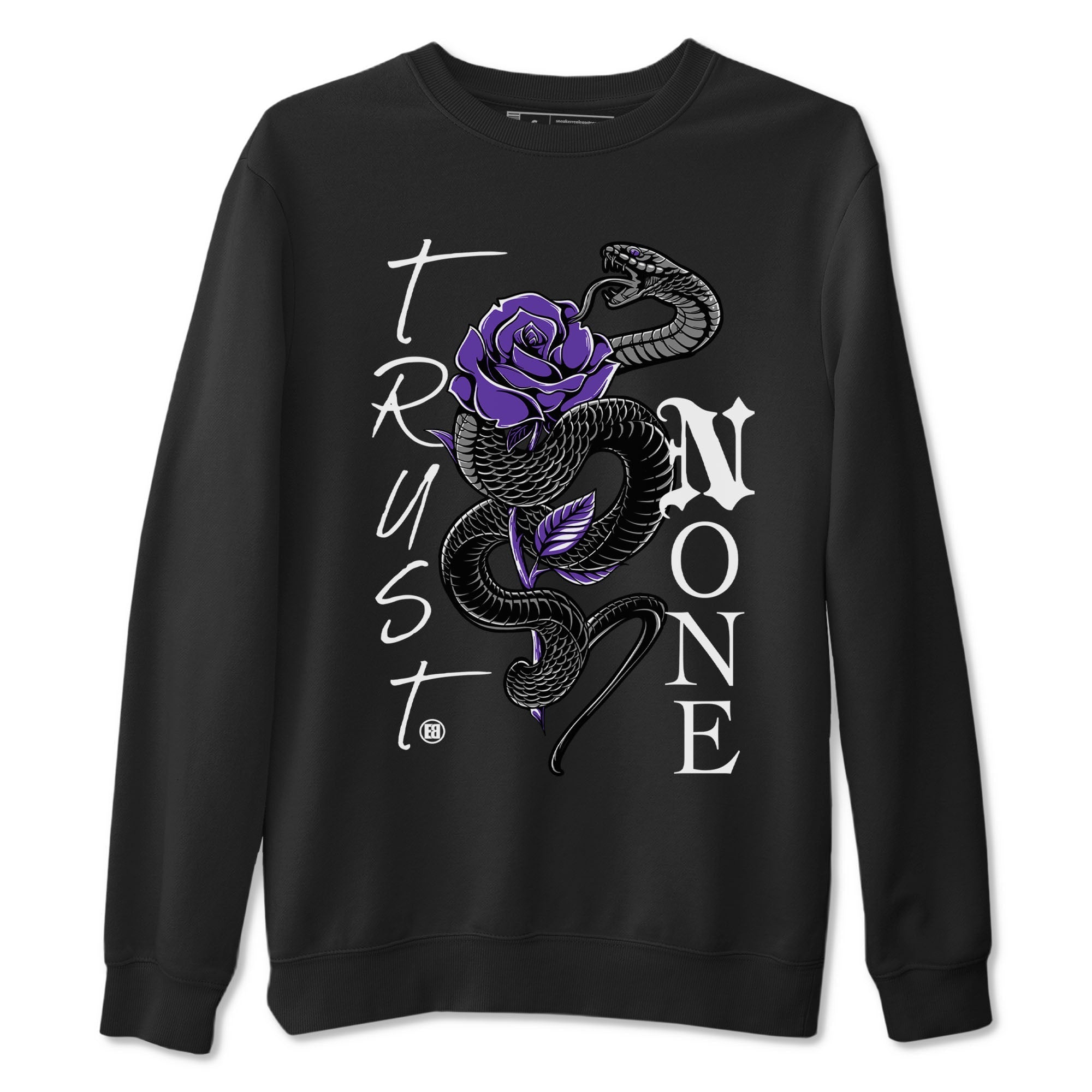 Trust None snkmatch Tees - Dunk Low Court Purple