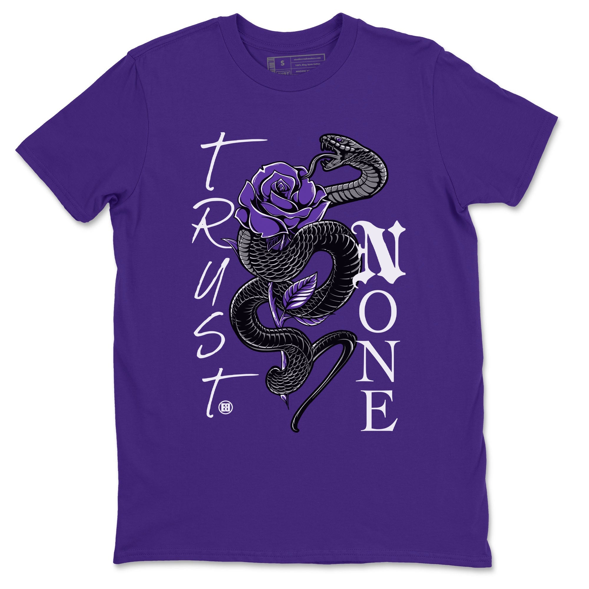 Trust None snkmatch Tees - Dunk Low Court Purple