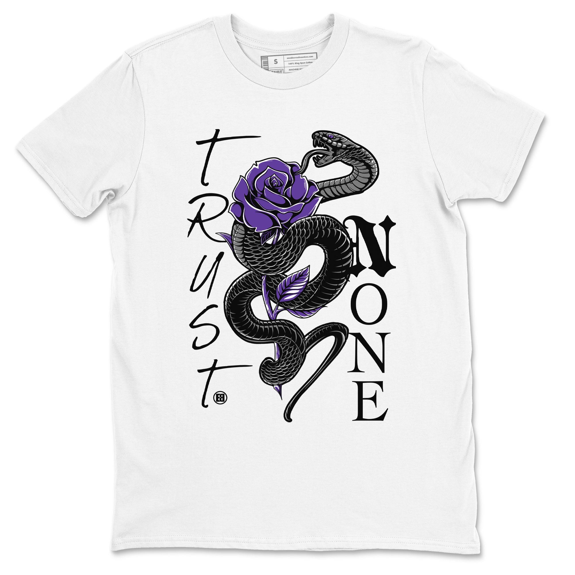 Trust None snkmatch Tees - Dunk Low Court Purple