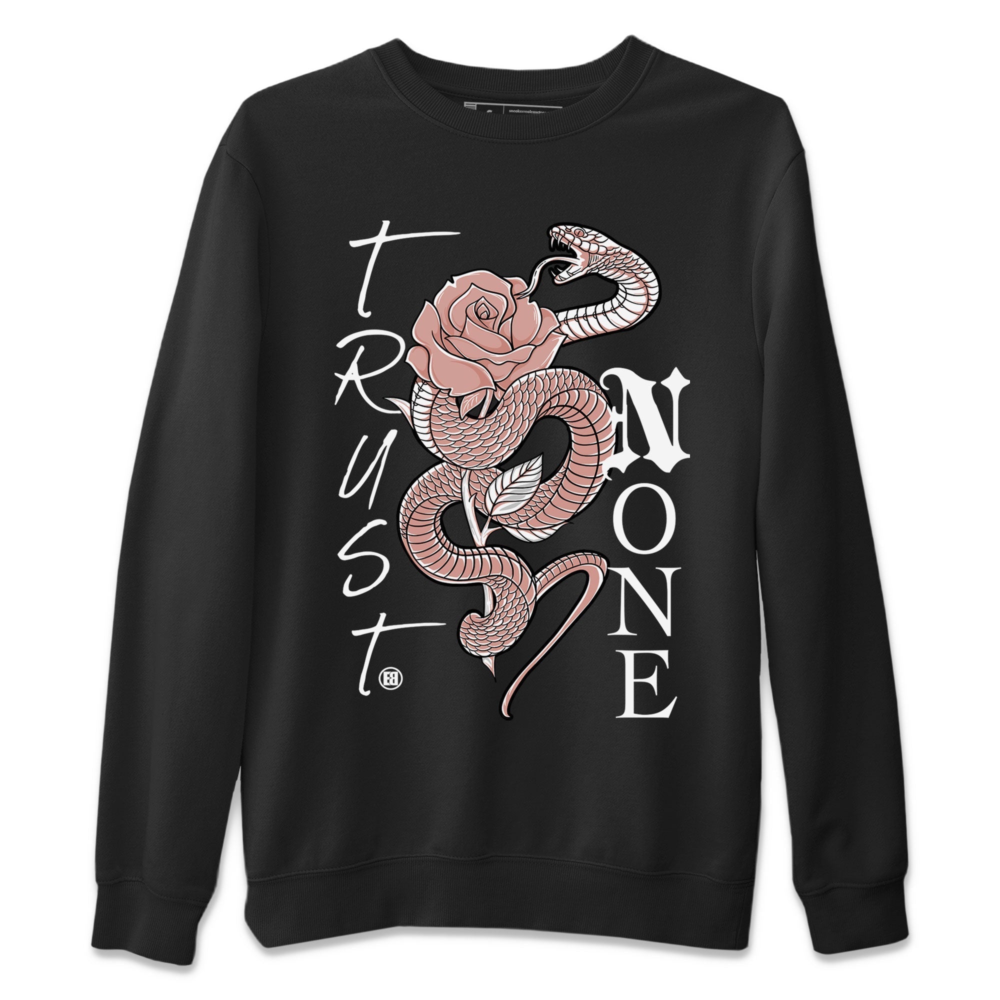 Trust None snkmatch Tee - Dunk Rose Whisper