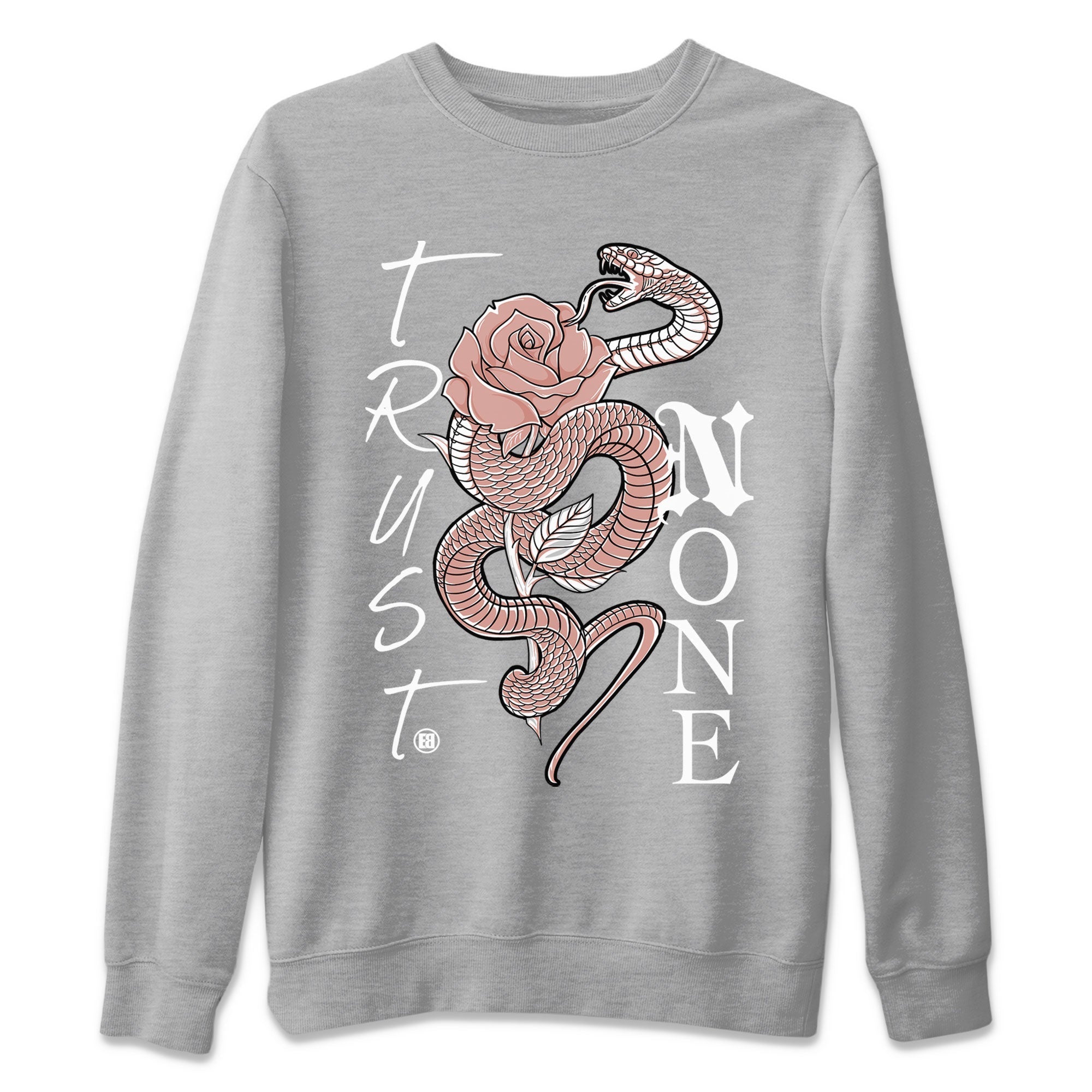 Trust None snkmatch Tee - Dunk Rose Whisper