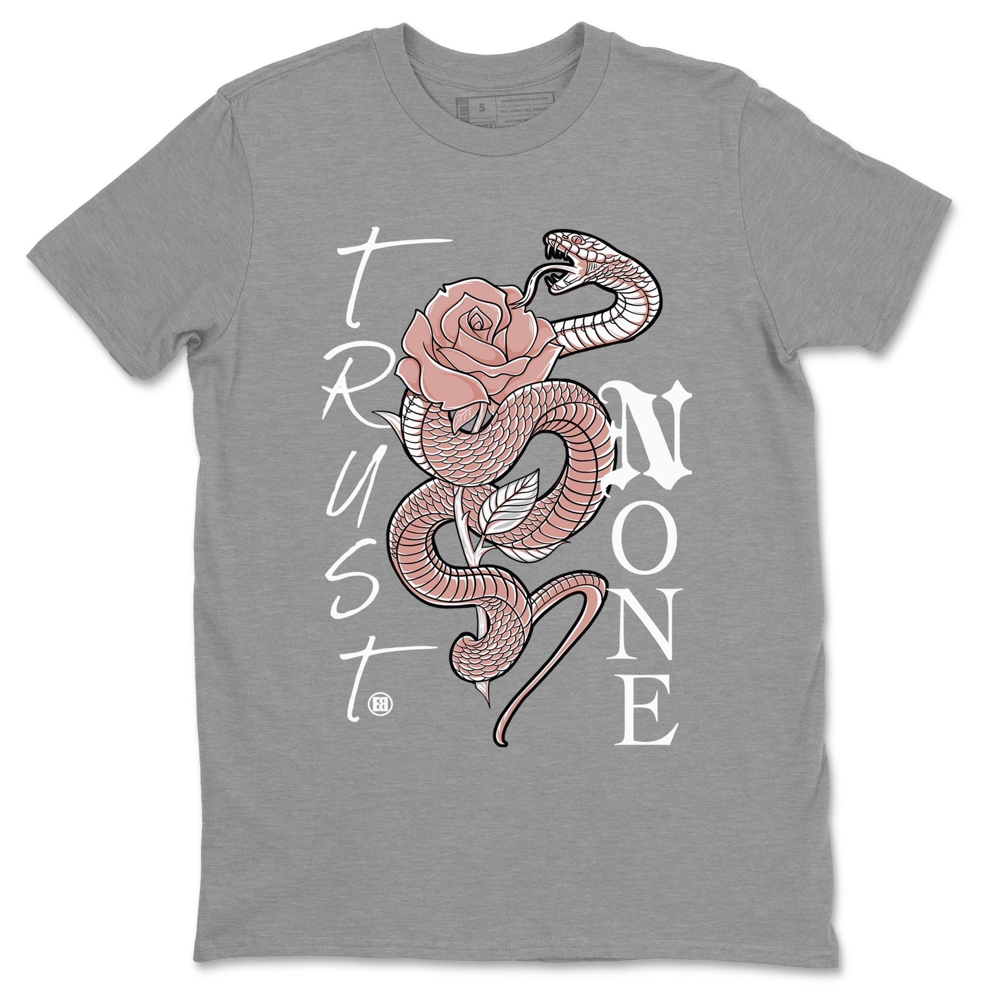 Trust None snkmatch Tee - Dunk Rose Whisper