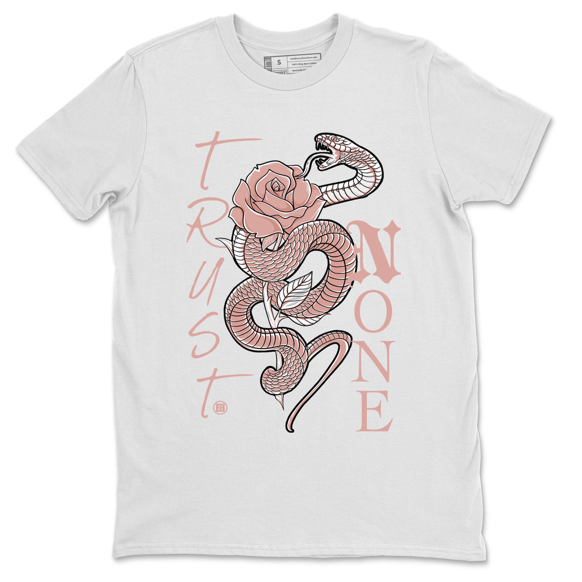 Trust None snkmatch Tee - Dunk Rose Whisper