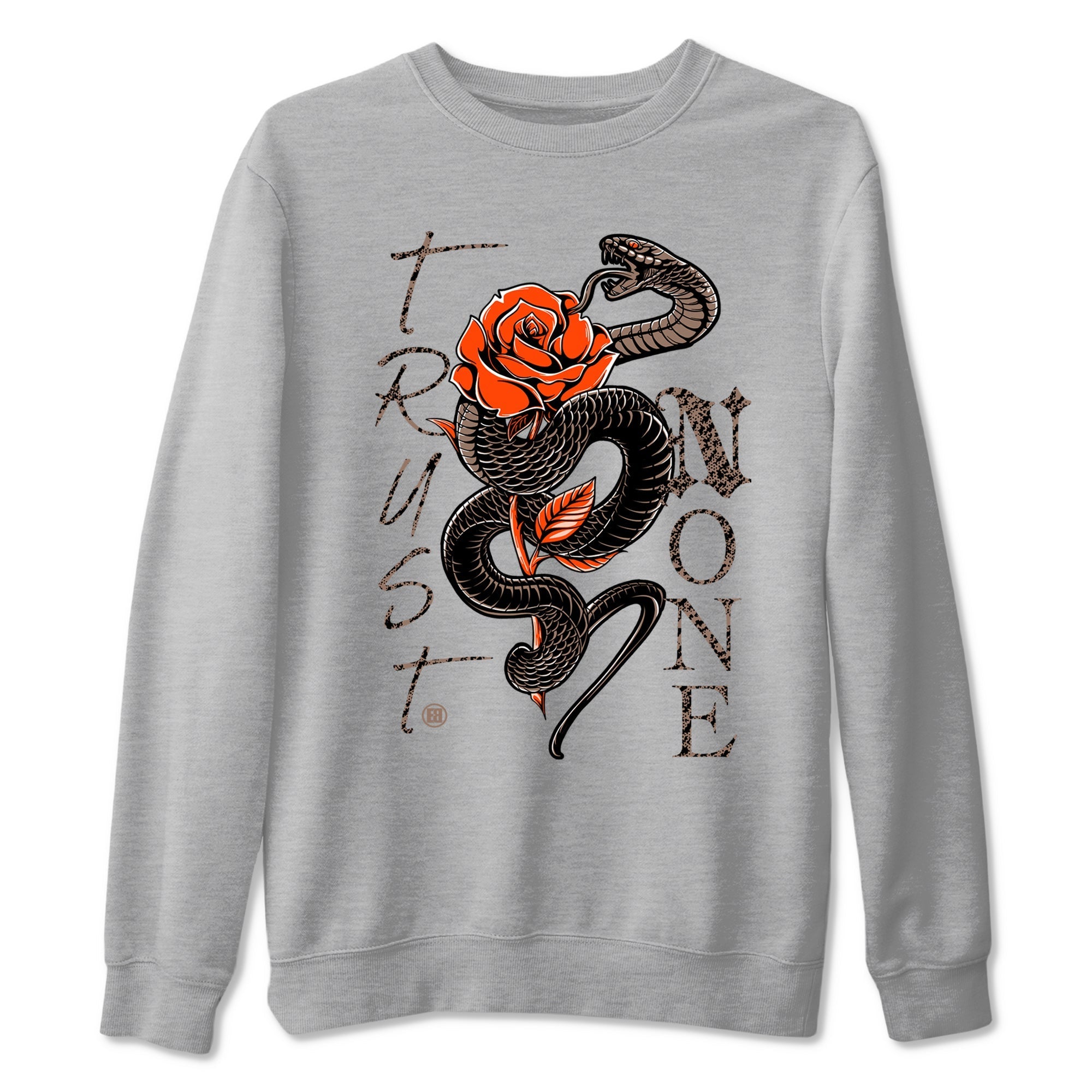 Trust None snkmatch Tees - Yeezy 350 Carbon Beluga