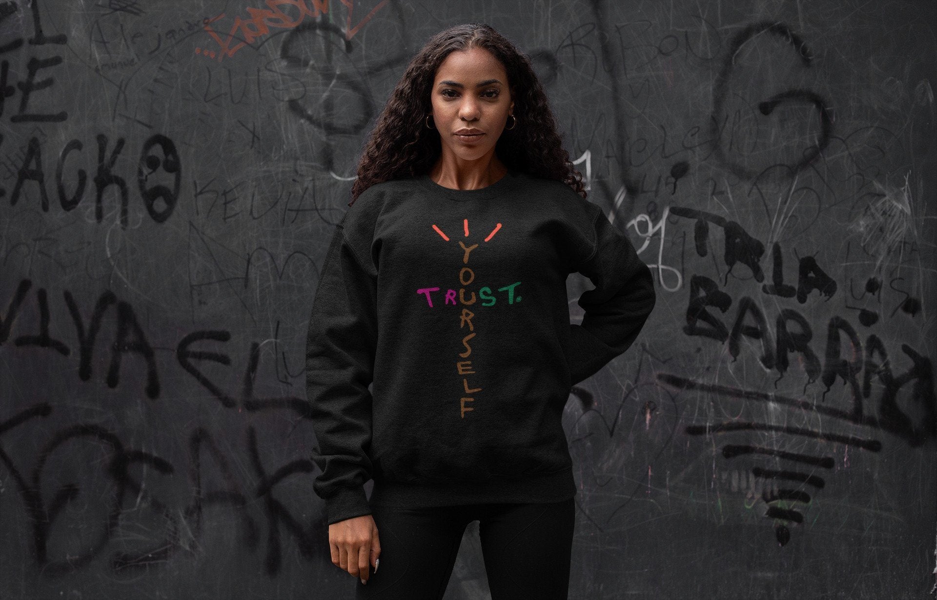 Trust Yourself Unisex Tops - Air Jordan 1 Hand Crafted