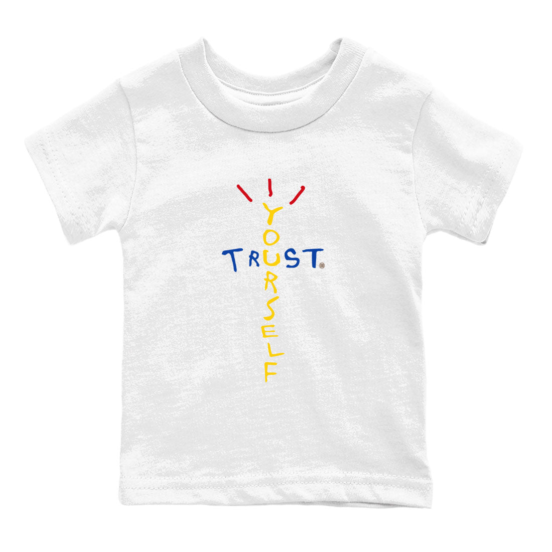 Trust Yourself snkmatch Tees Kids - Air Jordan 1 Travis Scott Canary