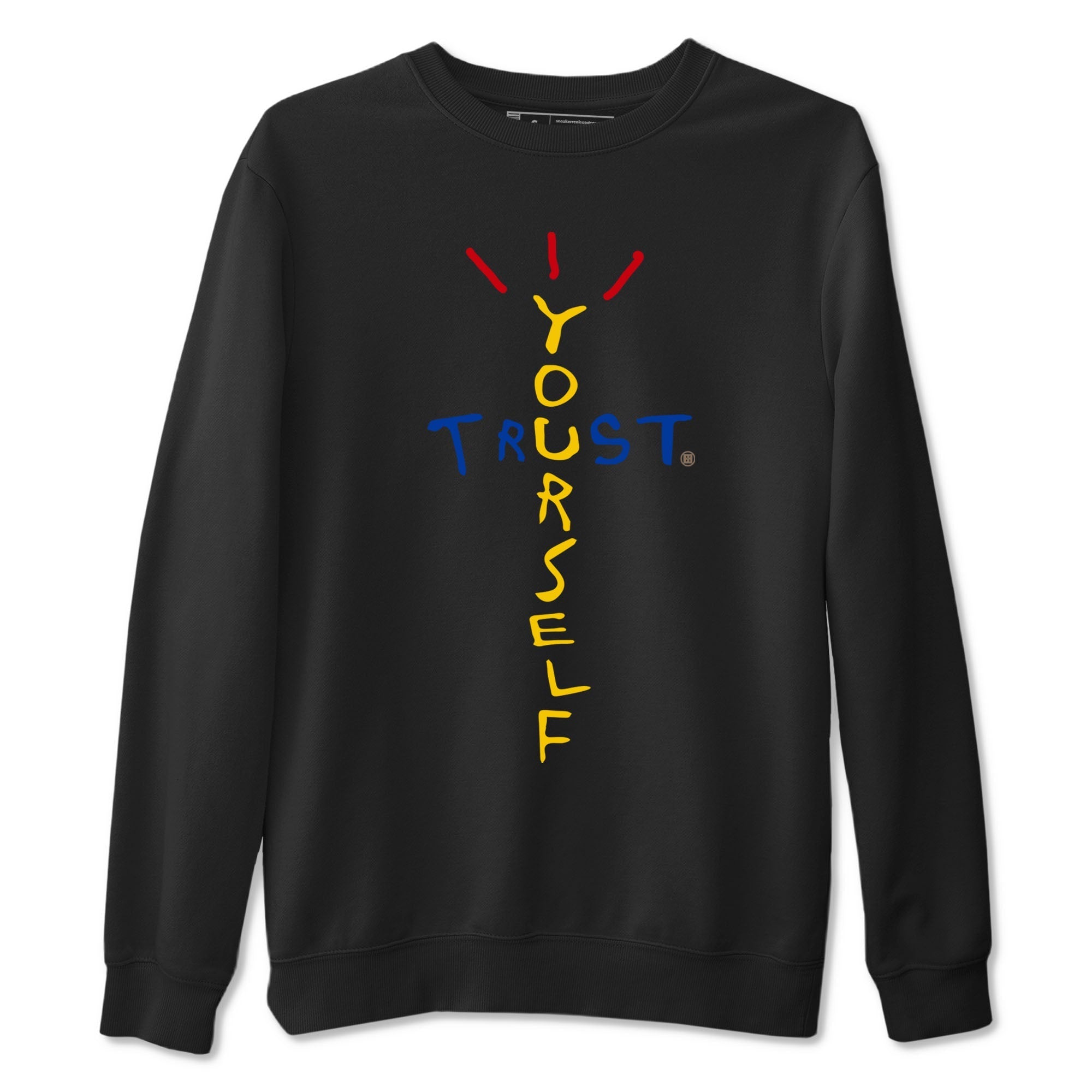 Trust Yourself snkmatch Tees - Air Jordan 1 Travis Scott Canary