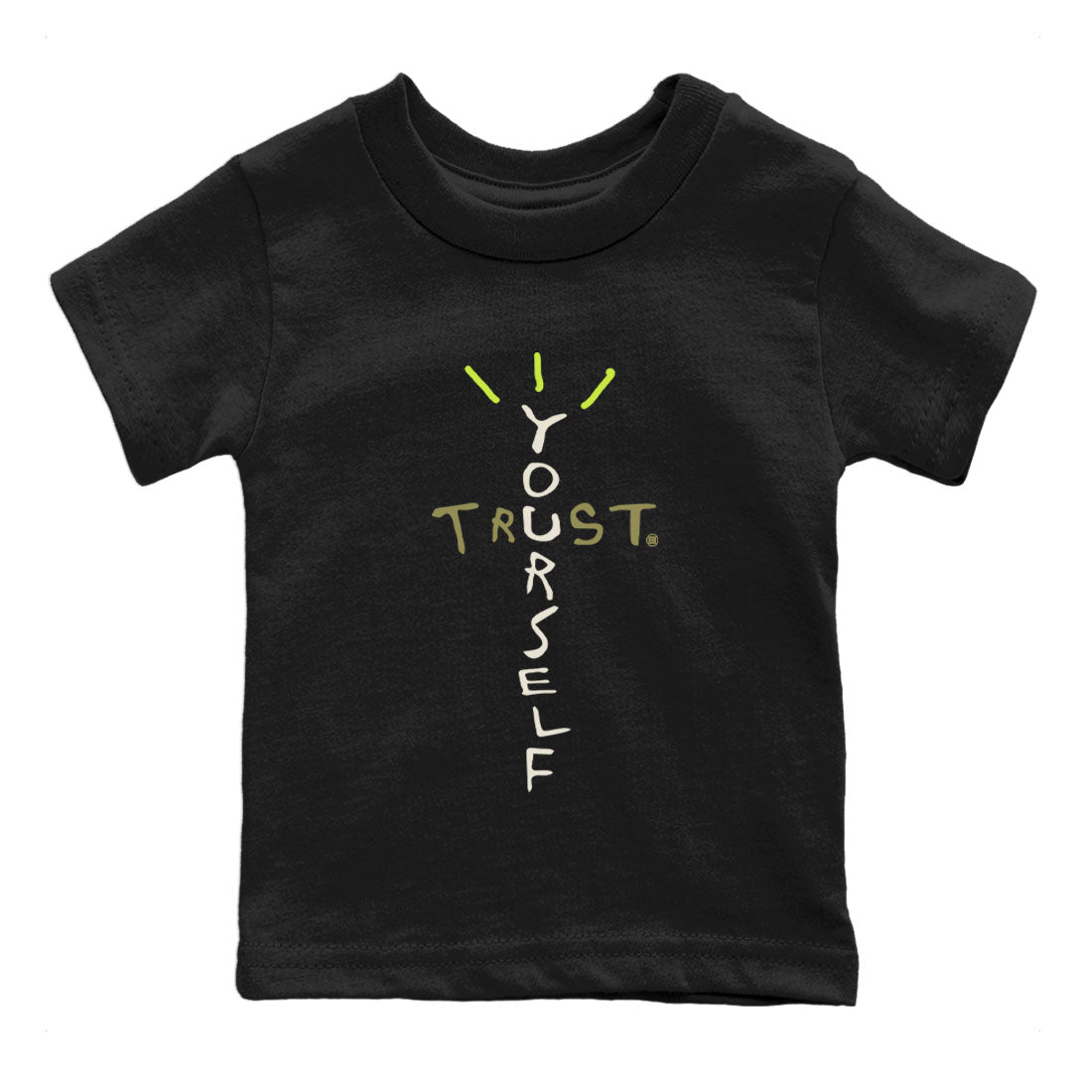 Trust Yourself snkmatch Tee Kids - Air Jordan 1 Travis Scott Golf