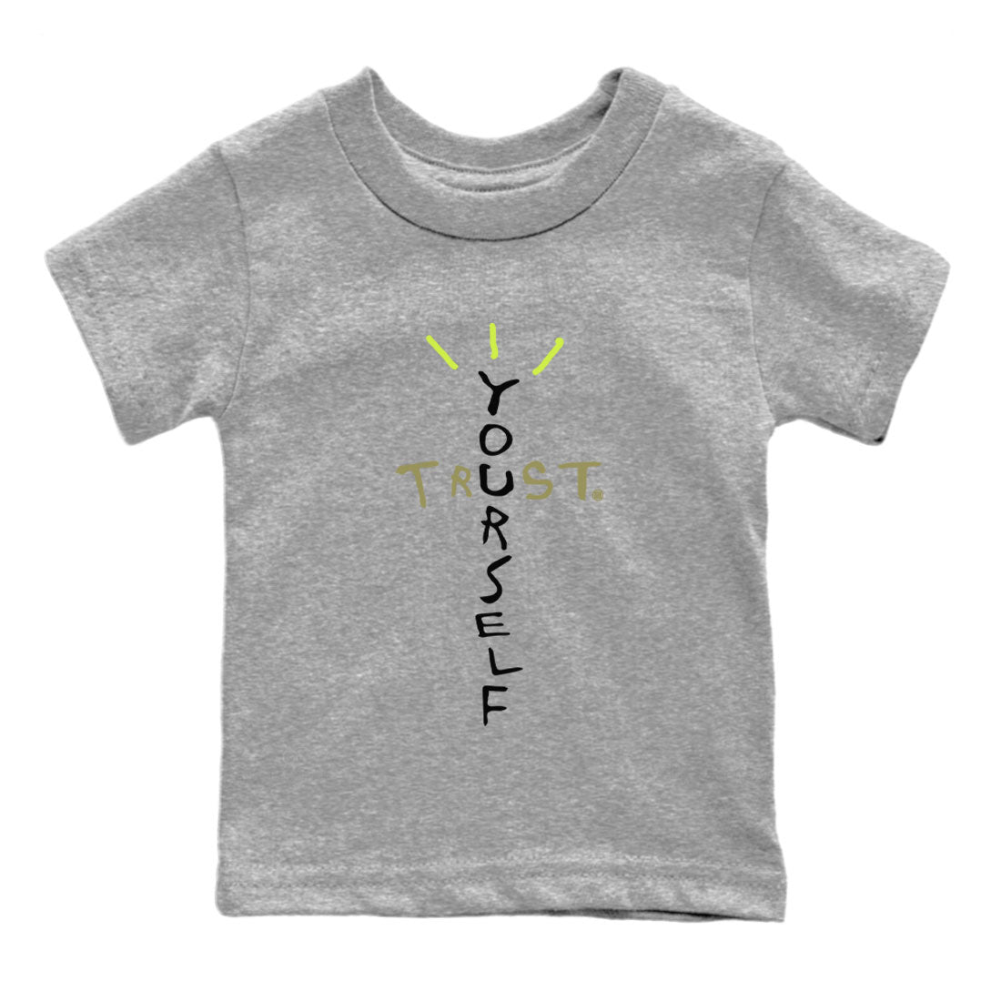 Trust Yourself snkmatch Tee Kids - Air Jordan 1 Travis Scott Golf