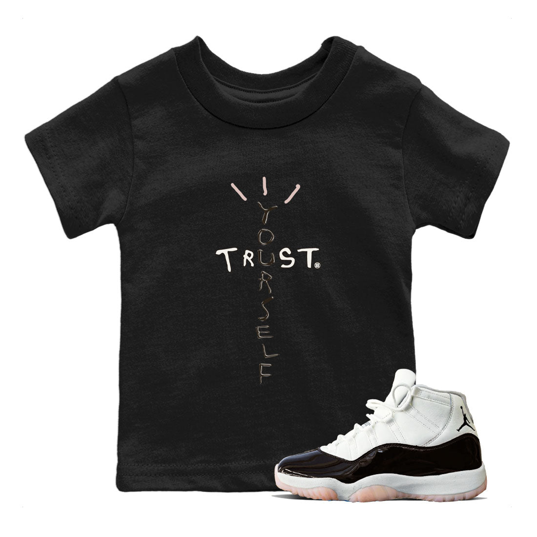 Trust Yourself snkmatch Tee Kids - Air Jordan 11 Neapolitan