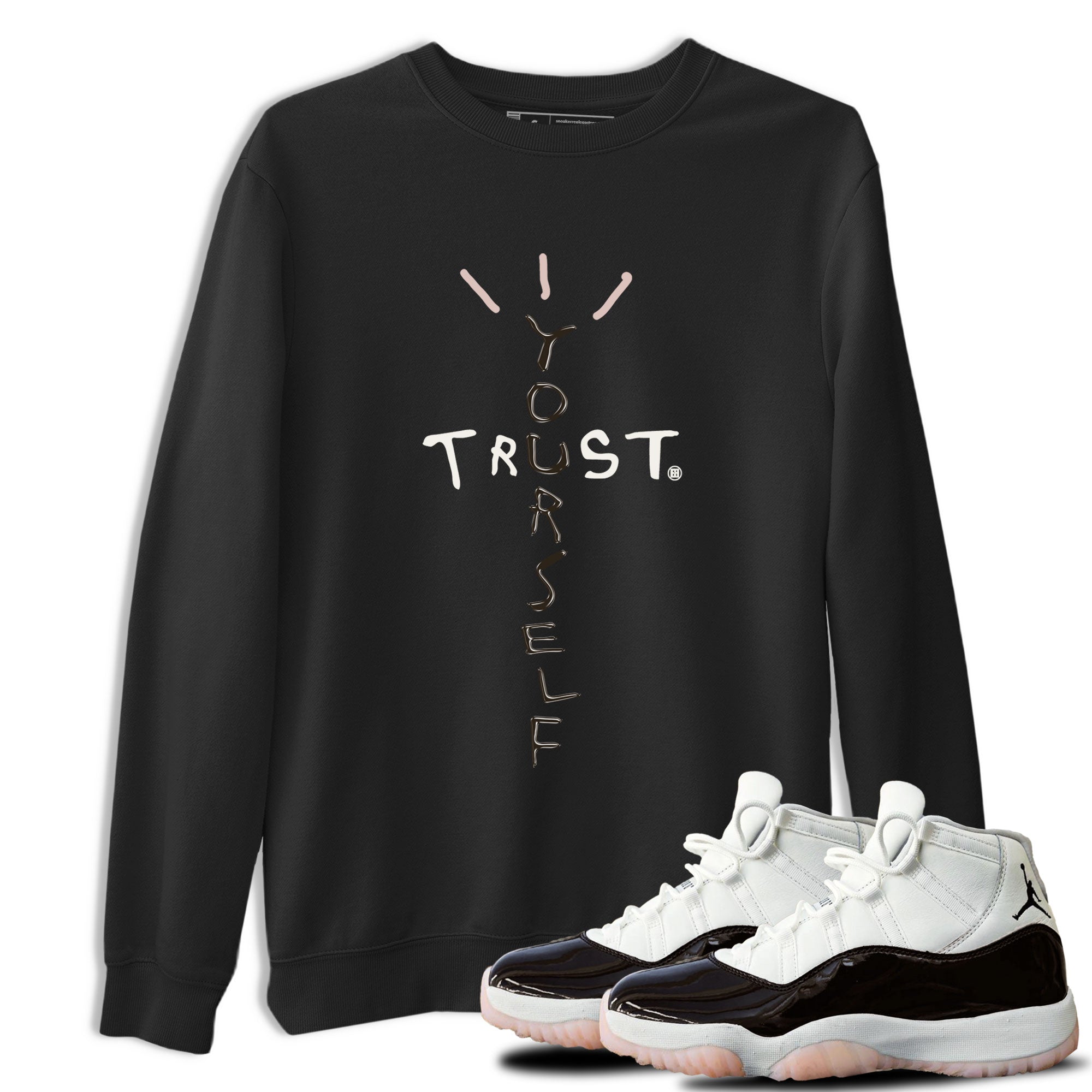 Trust Yourself snkmatch Tee - Air Jordan 11 Neapolitan