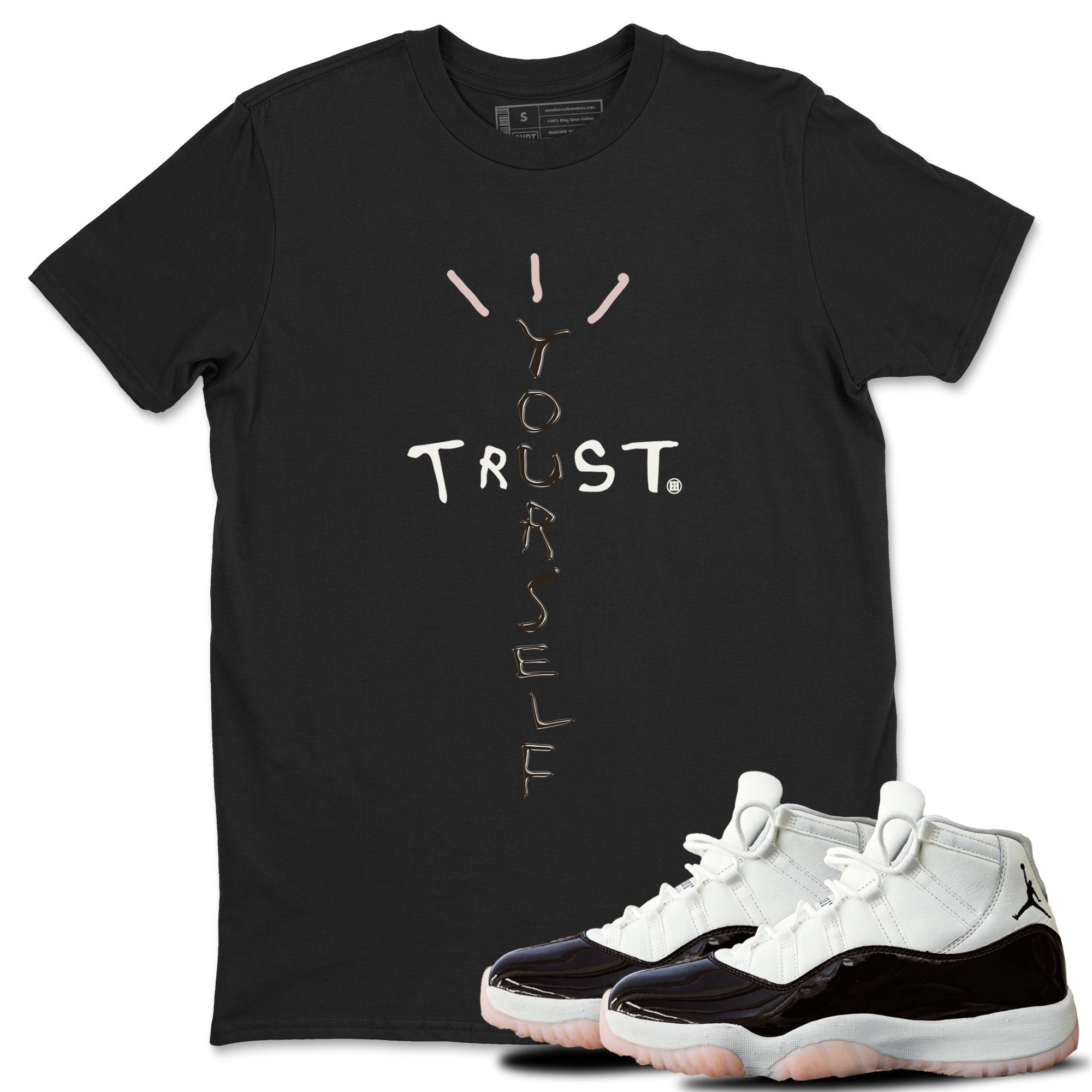 Trust Yourself snkmatch Tee - Air Jordan 11 Neapolitan