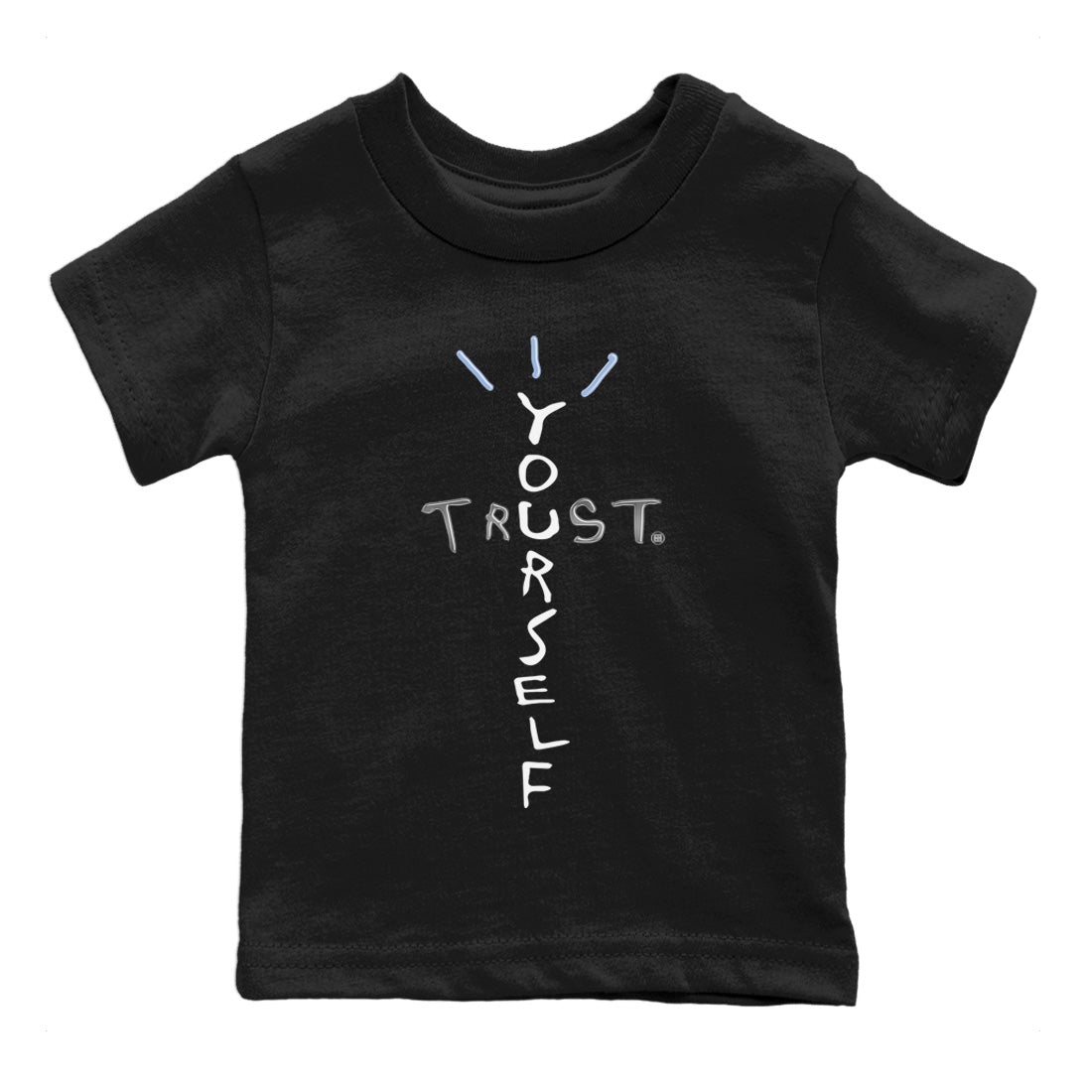 Trust Yourself Kids Tops - Air Jordan 11 White Cement