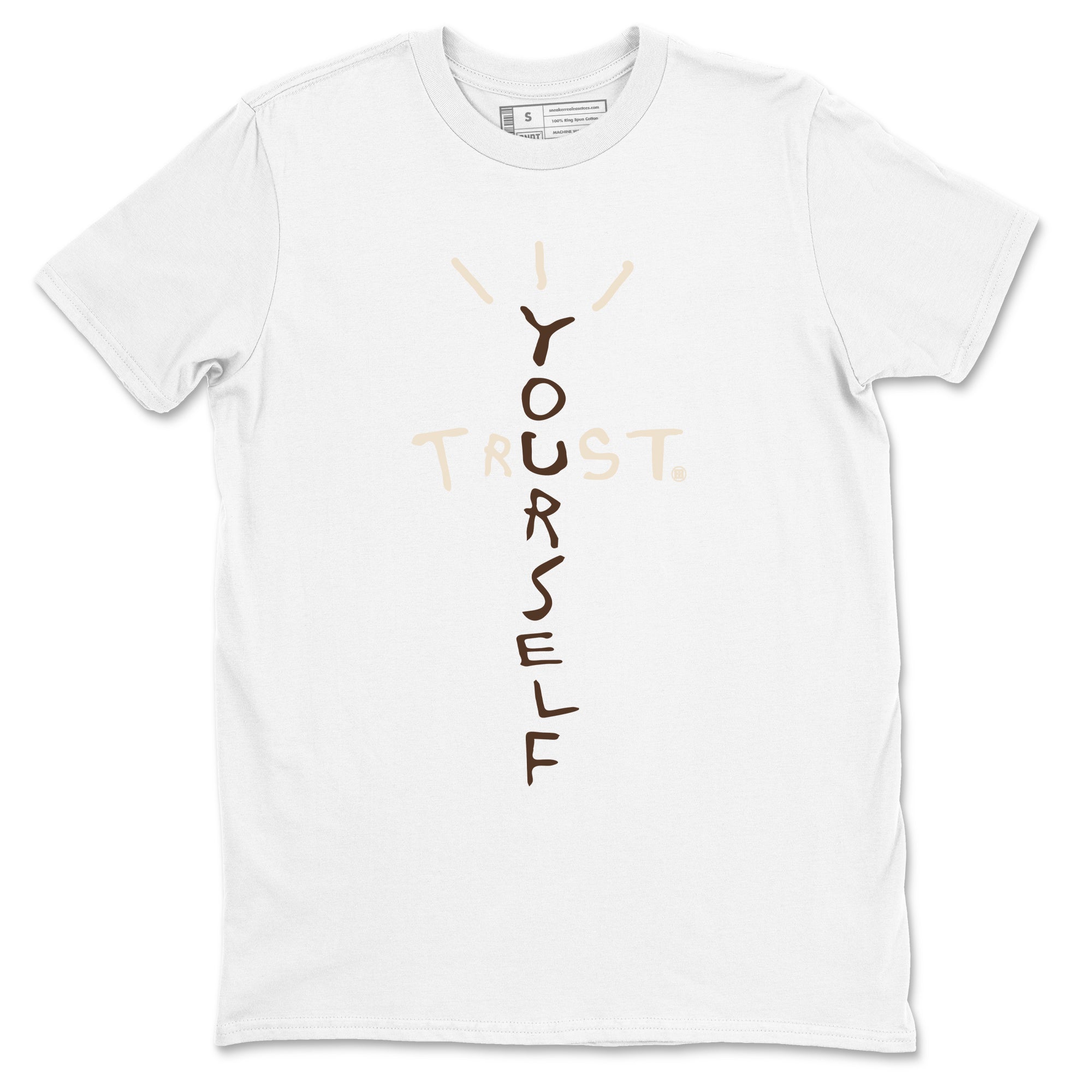 Trust Yourself snkmatch Tees - Air Jordan 12 Baroque Brown
