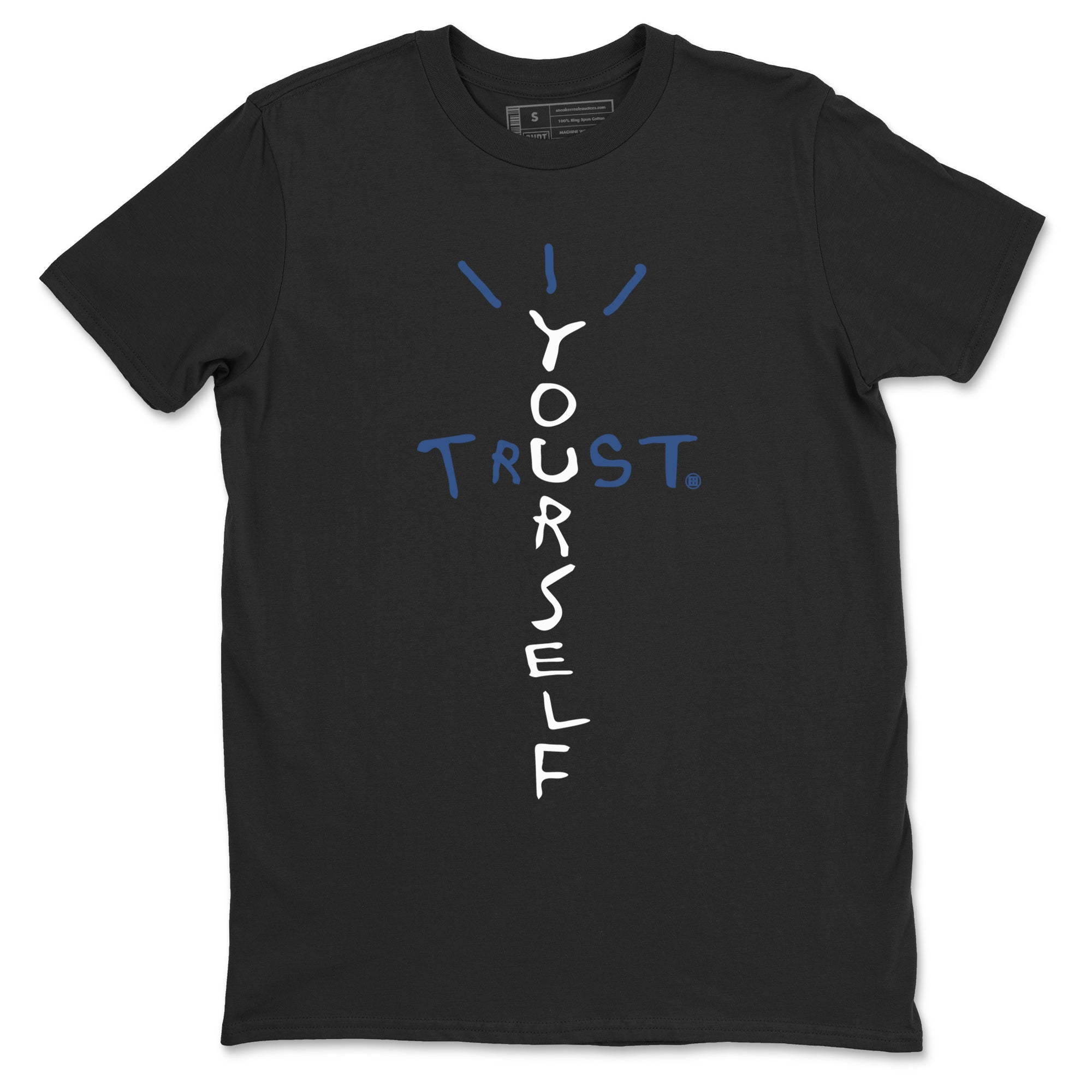 Trust Yourself snkmatch Tees - Air Jordan 3 A Ma Maniere x Diffused Blue