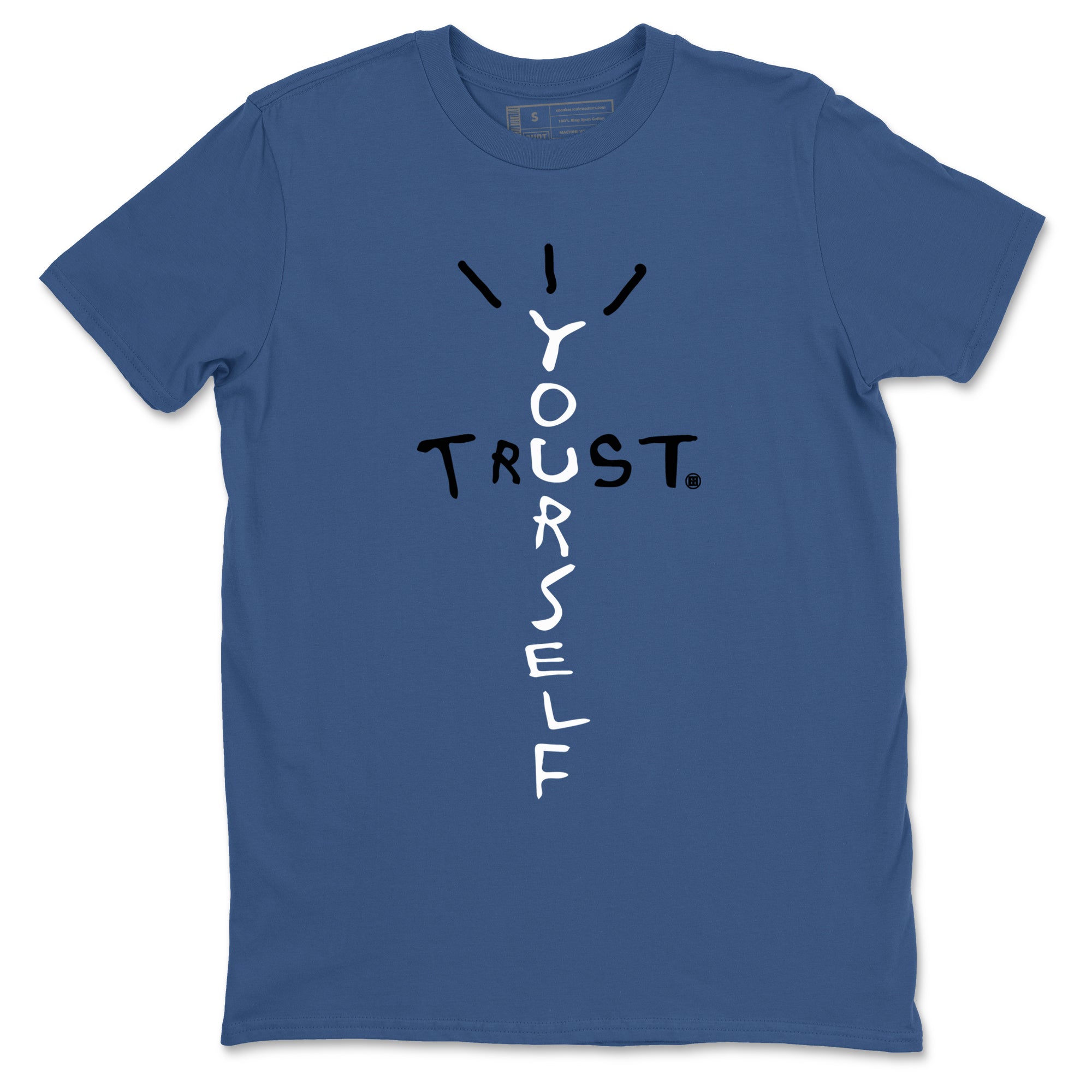 Trust Yourself snkmatch Tees - Air Jordan 3 A Ma Maniere x Diffused Blue