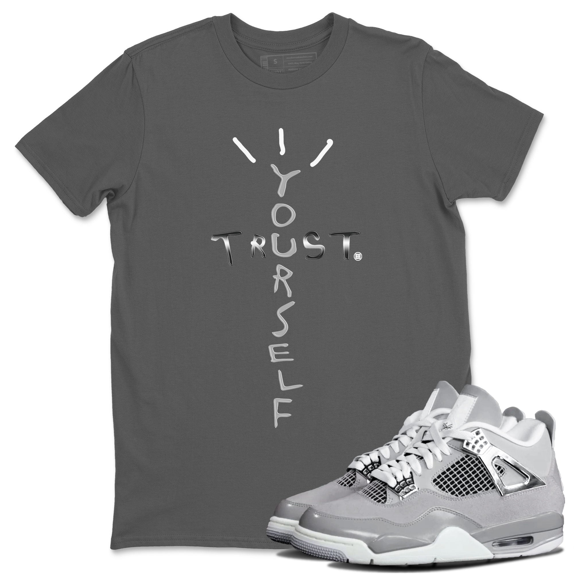 Trust Yourself snkmatch Tee - Air Jordan 4 Frozen Moments