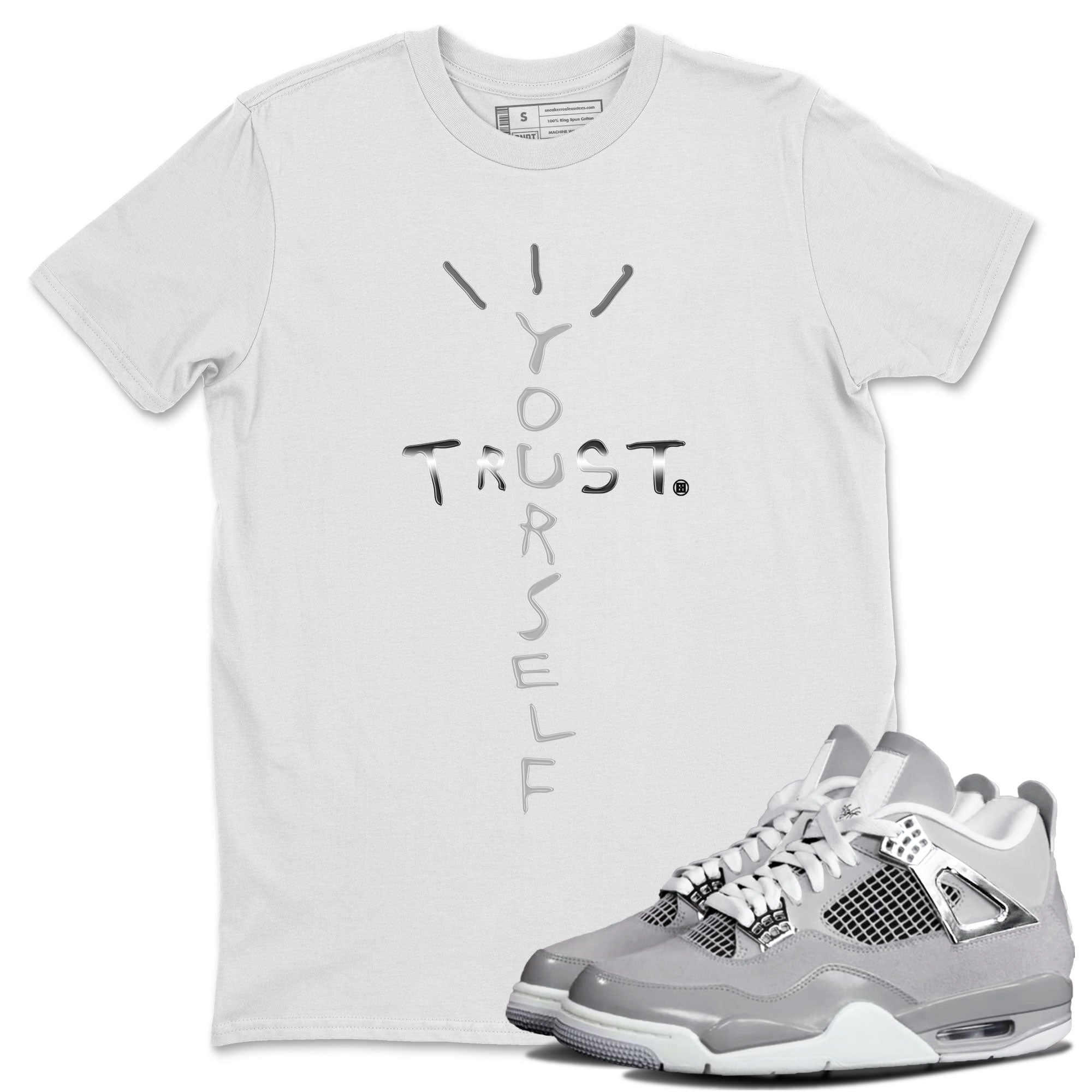 Trust Yourself snkmatch Tee - Air Jordan 4 Frozen Moments