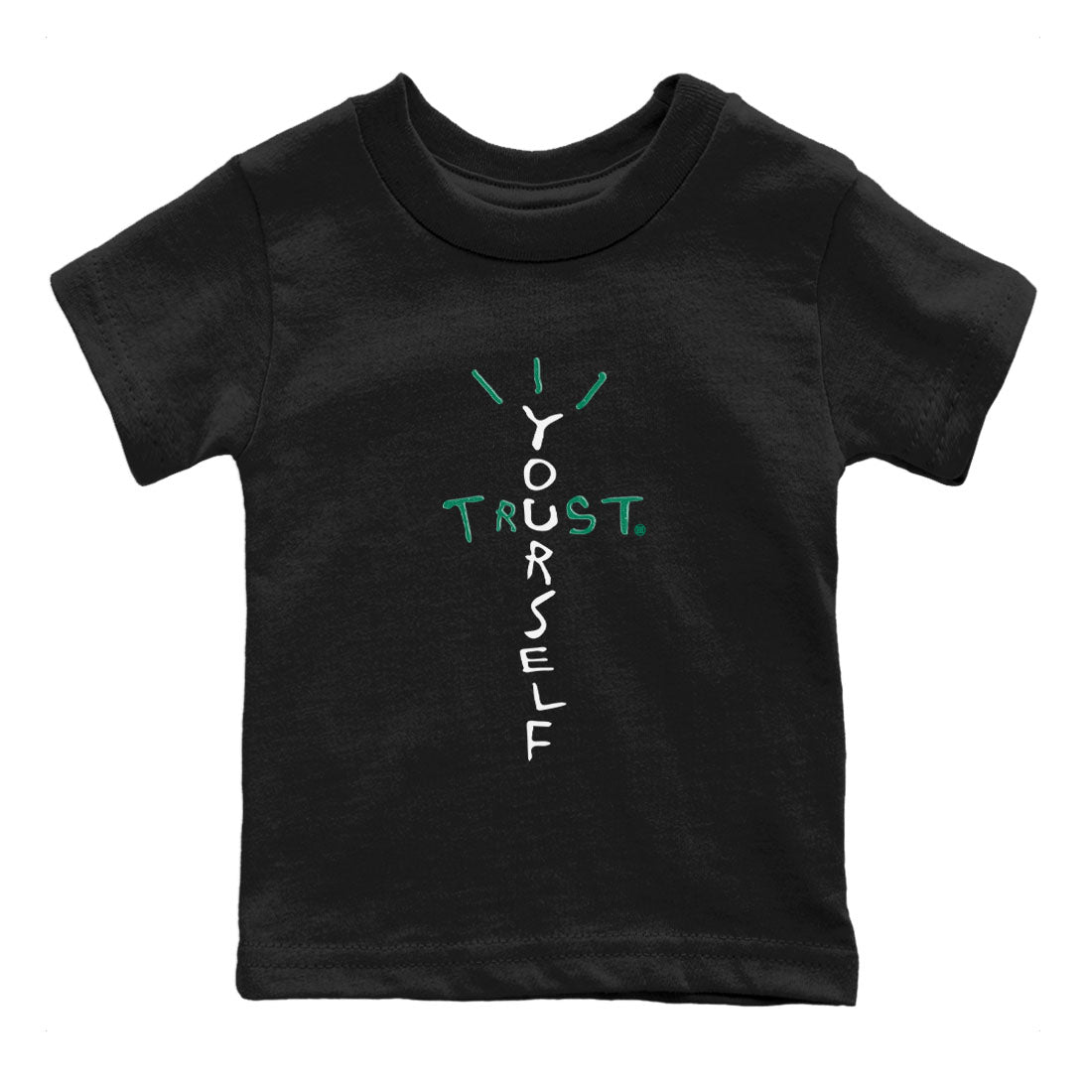 Trust Yourself snkmatch Tees Kids - Air Jordan 4 Oxidized Green
