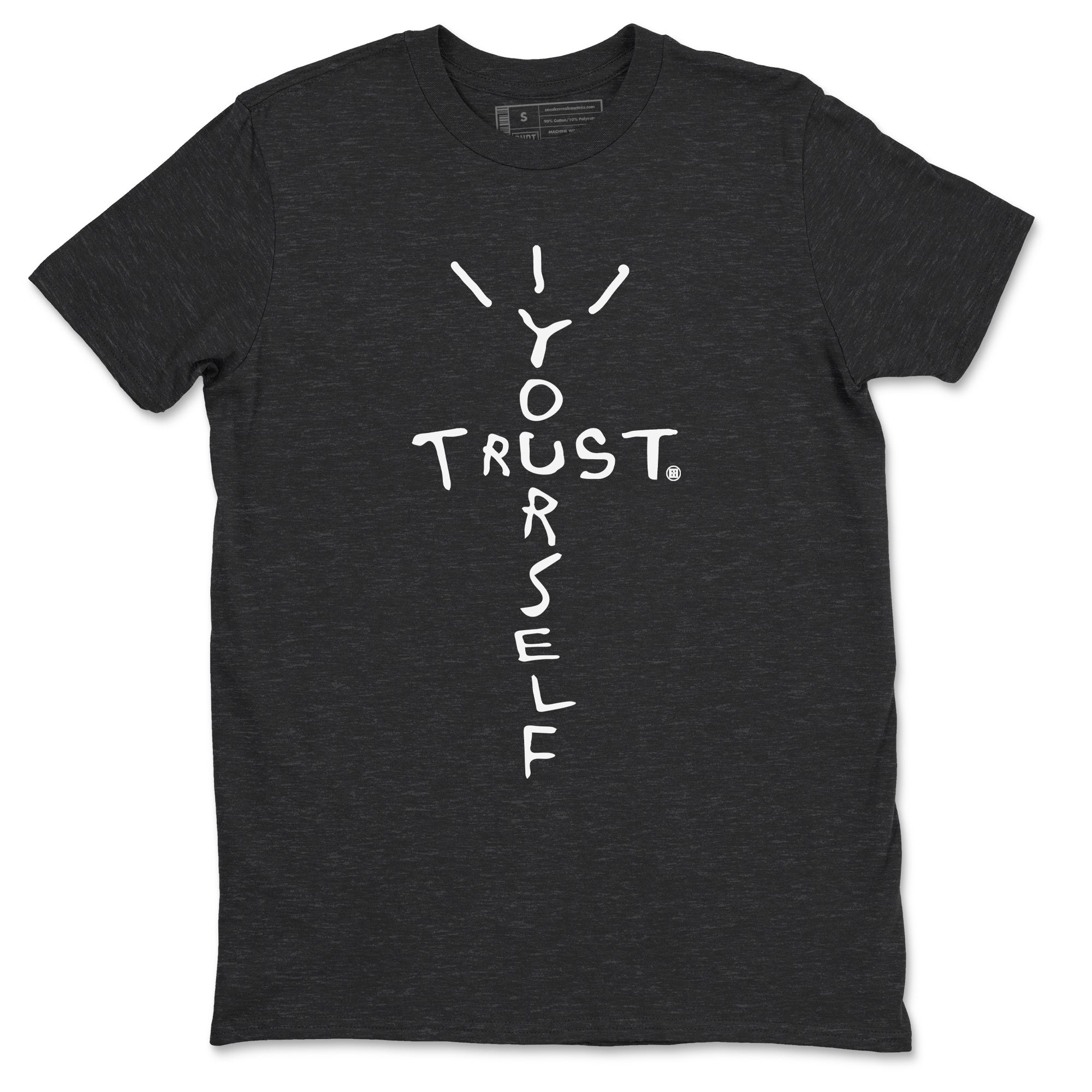 Trust Yourself snkmatch Tees - Air Jordan 4 White Thunder