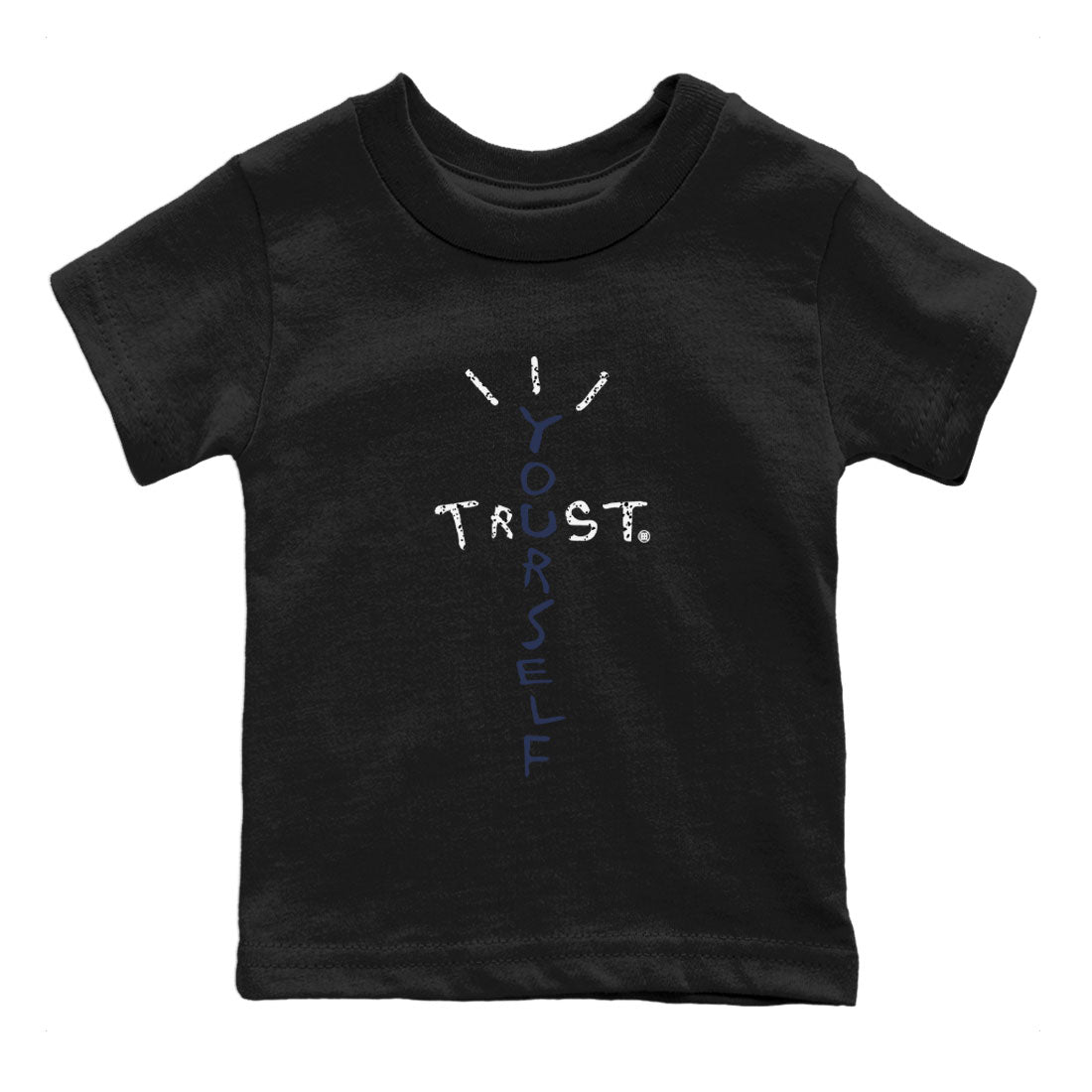 Trust Yourself Kids Tops - Air Jordan 5 Georgetown