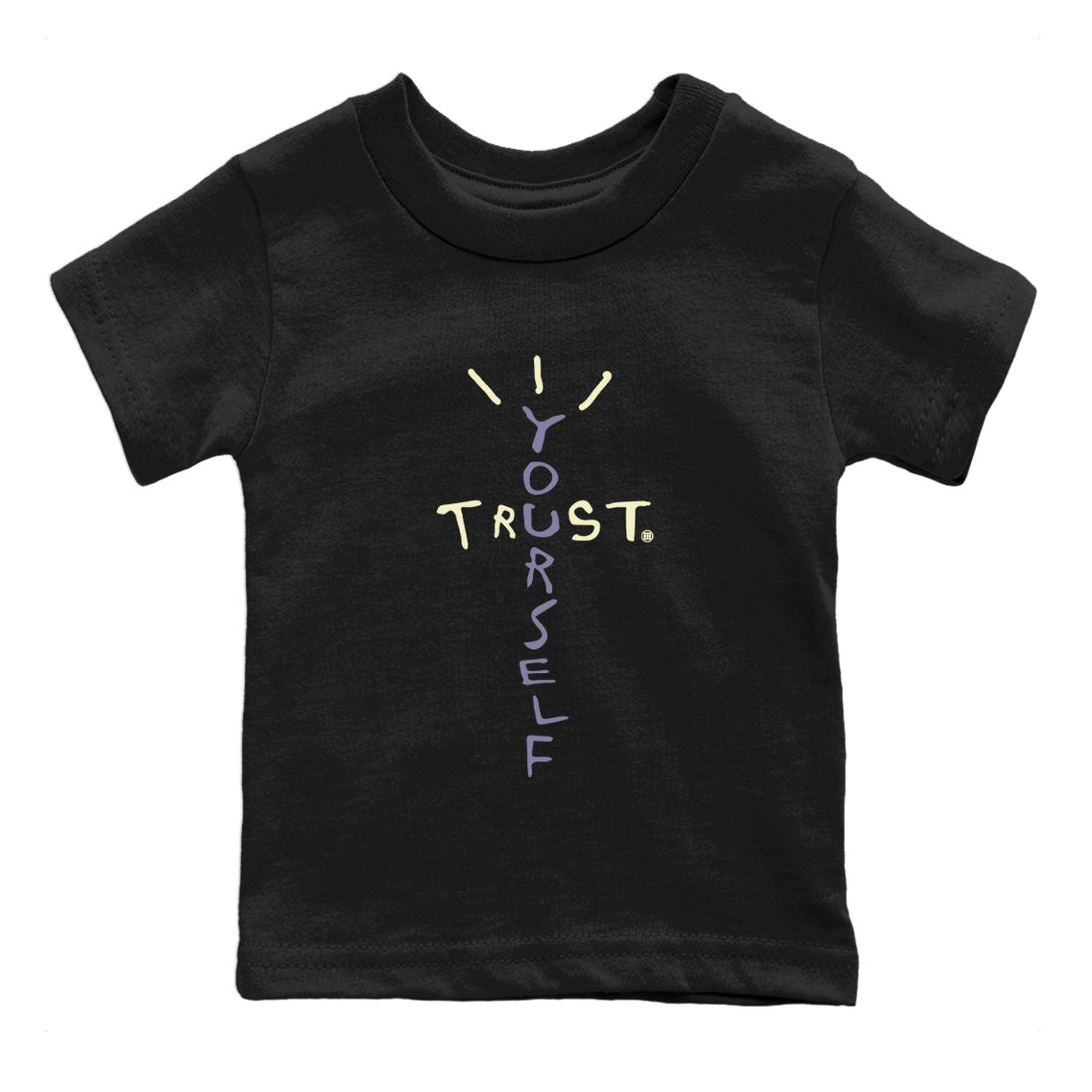 Trust Yourself Kids Tops - Air Jordan 5 Indigo Haze
