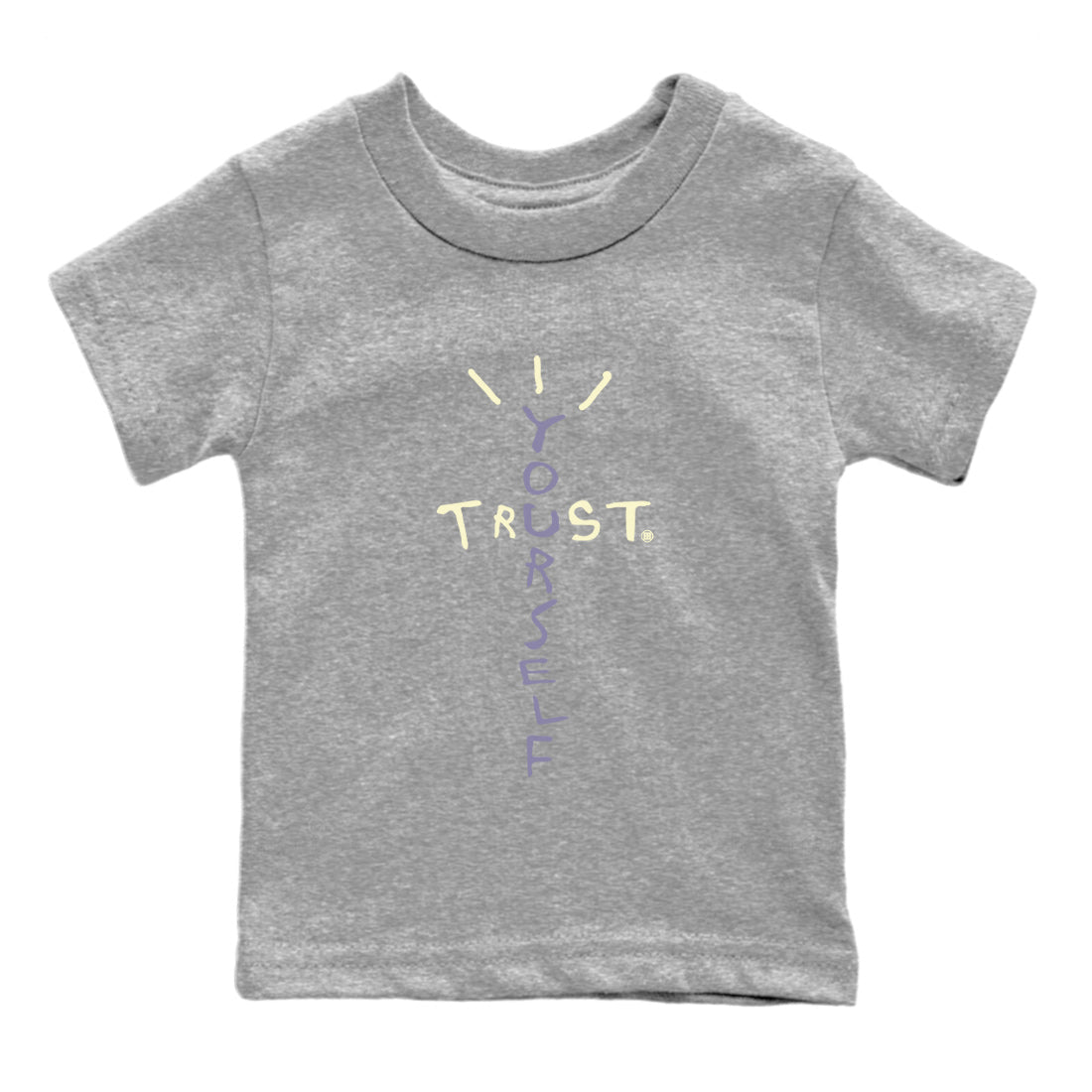Trust Yourself Kids Tops - Air Jordan 5 Indigo Haze