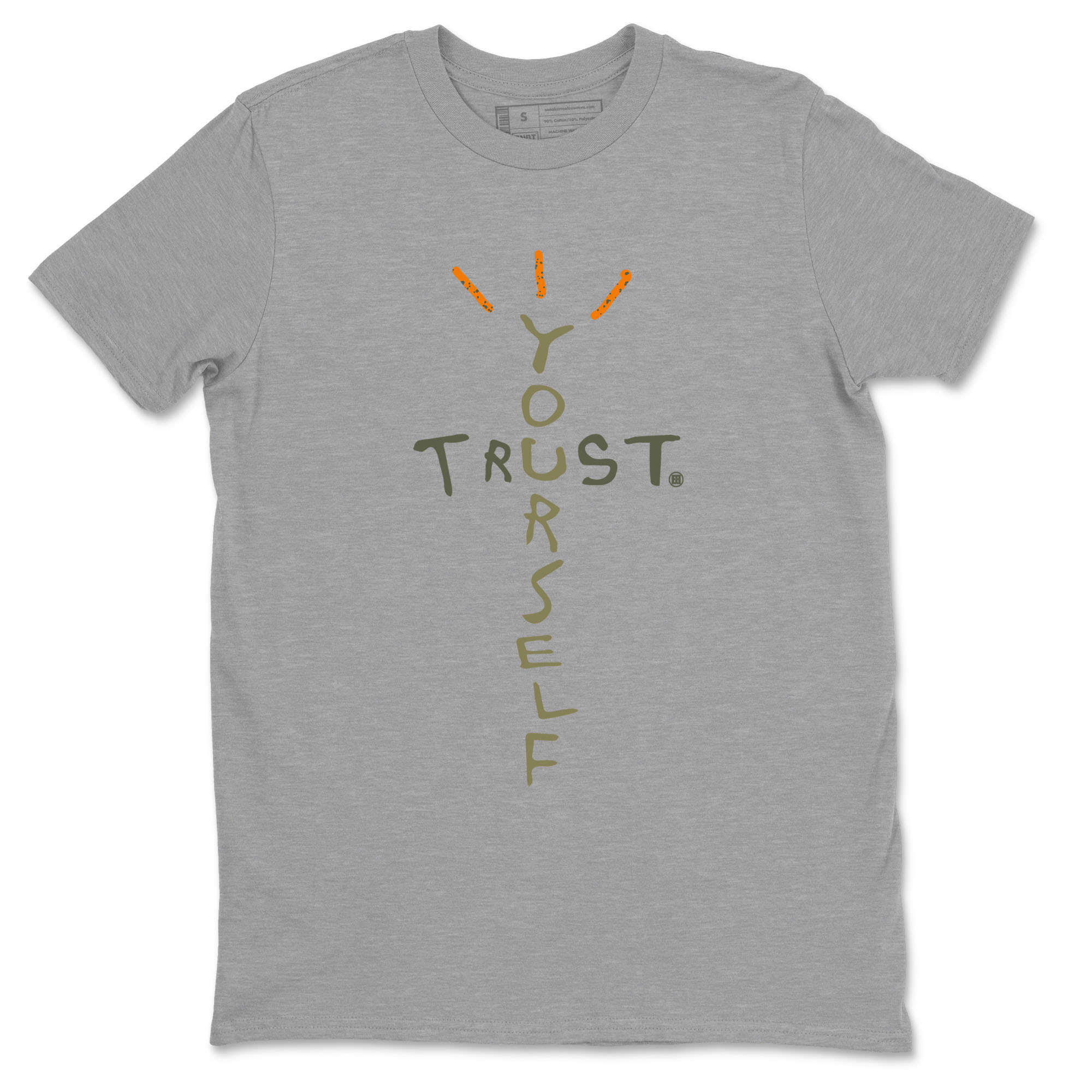 Trust Yourself snkmatch Tees - Air Jordan 5 Olive