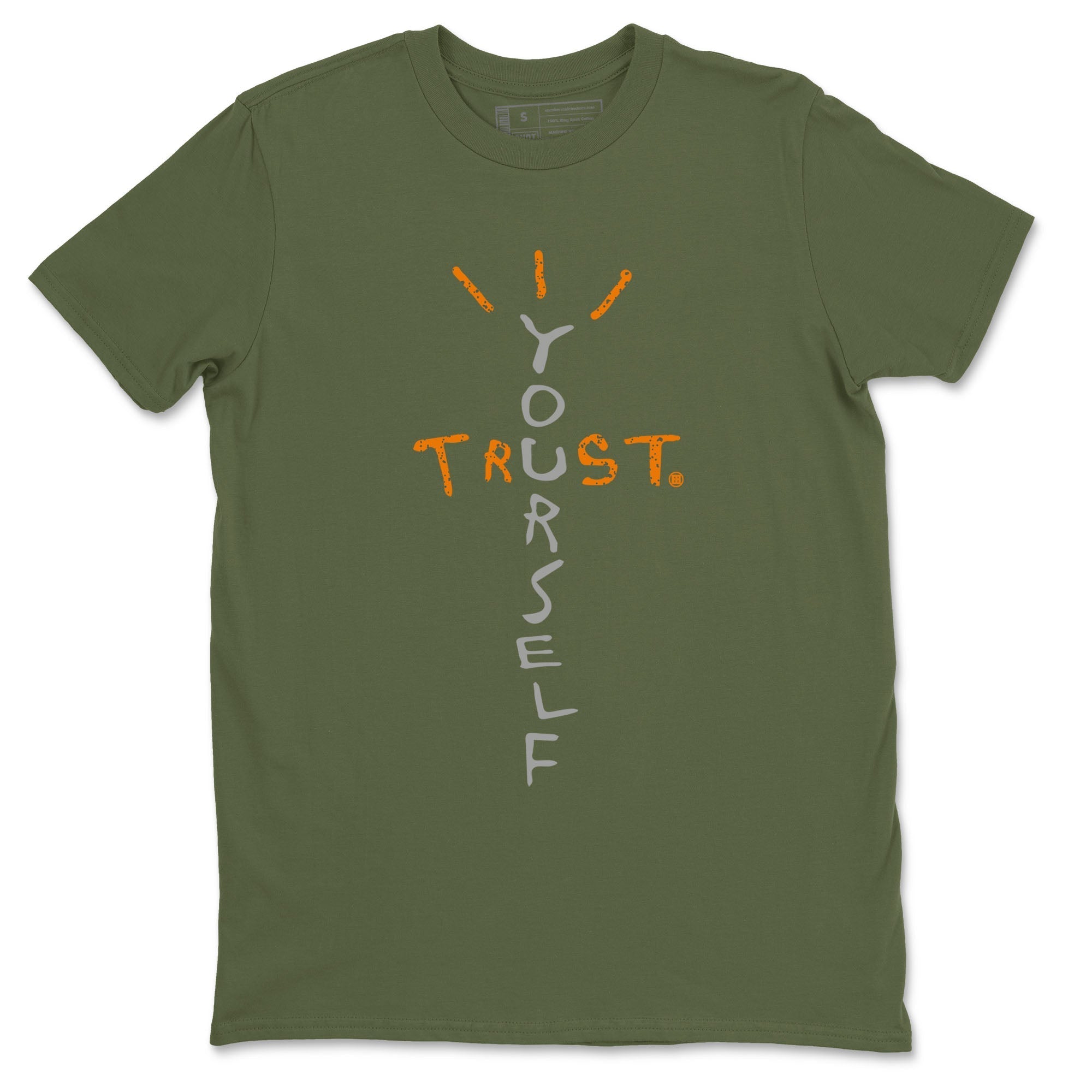 Trust Yourself snkmatch Tees - Air Jordan 5 Olive