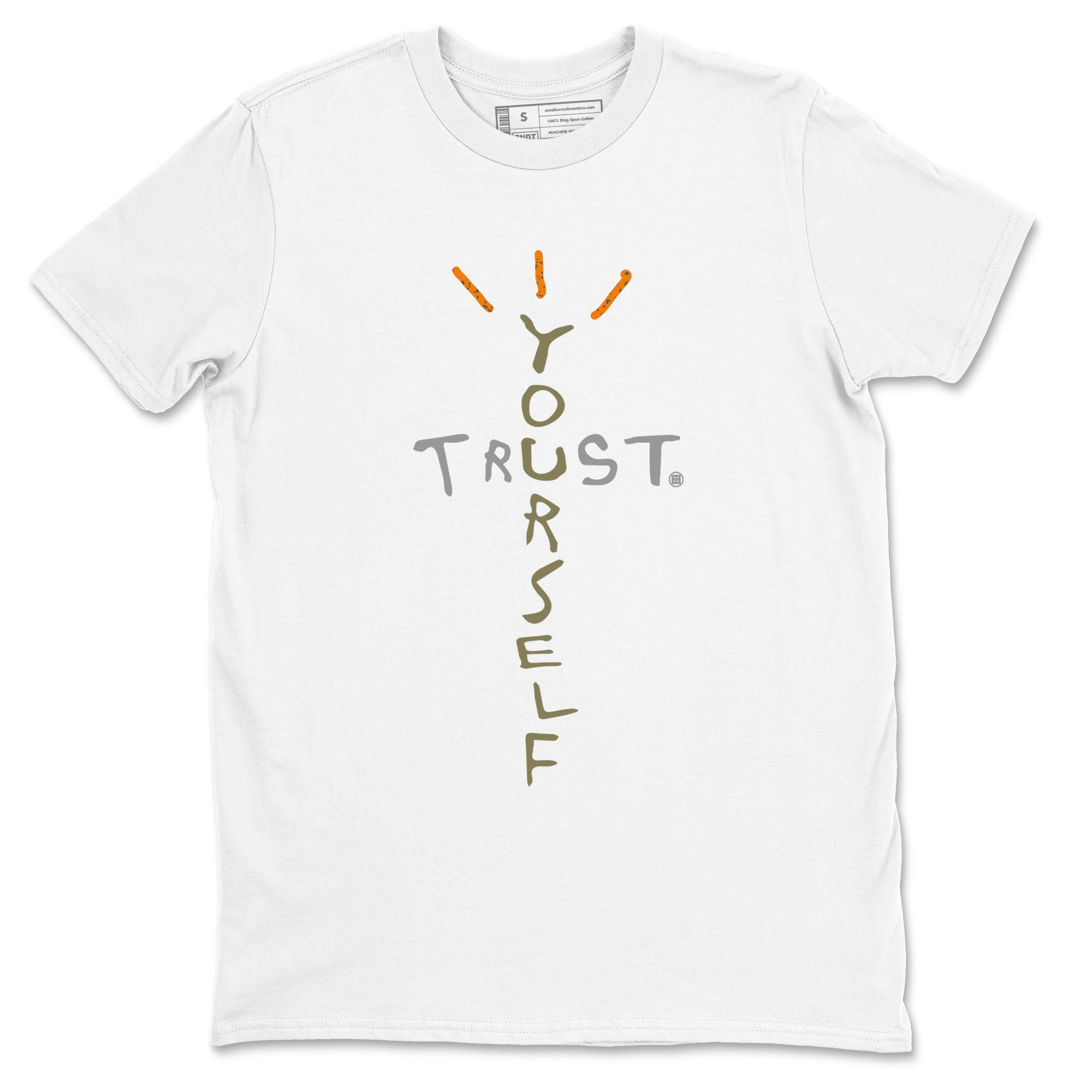 Trust Yourself snkmatch Tees - Air Jordan 5 Olive