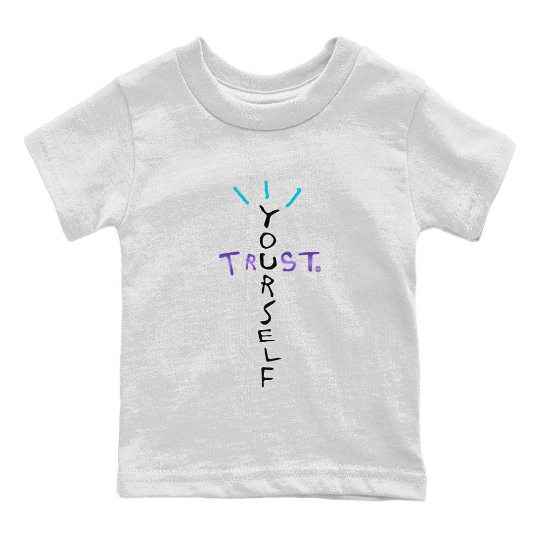 Trust Yourself Kids Tops - Air Jordan 6 Aqua